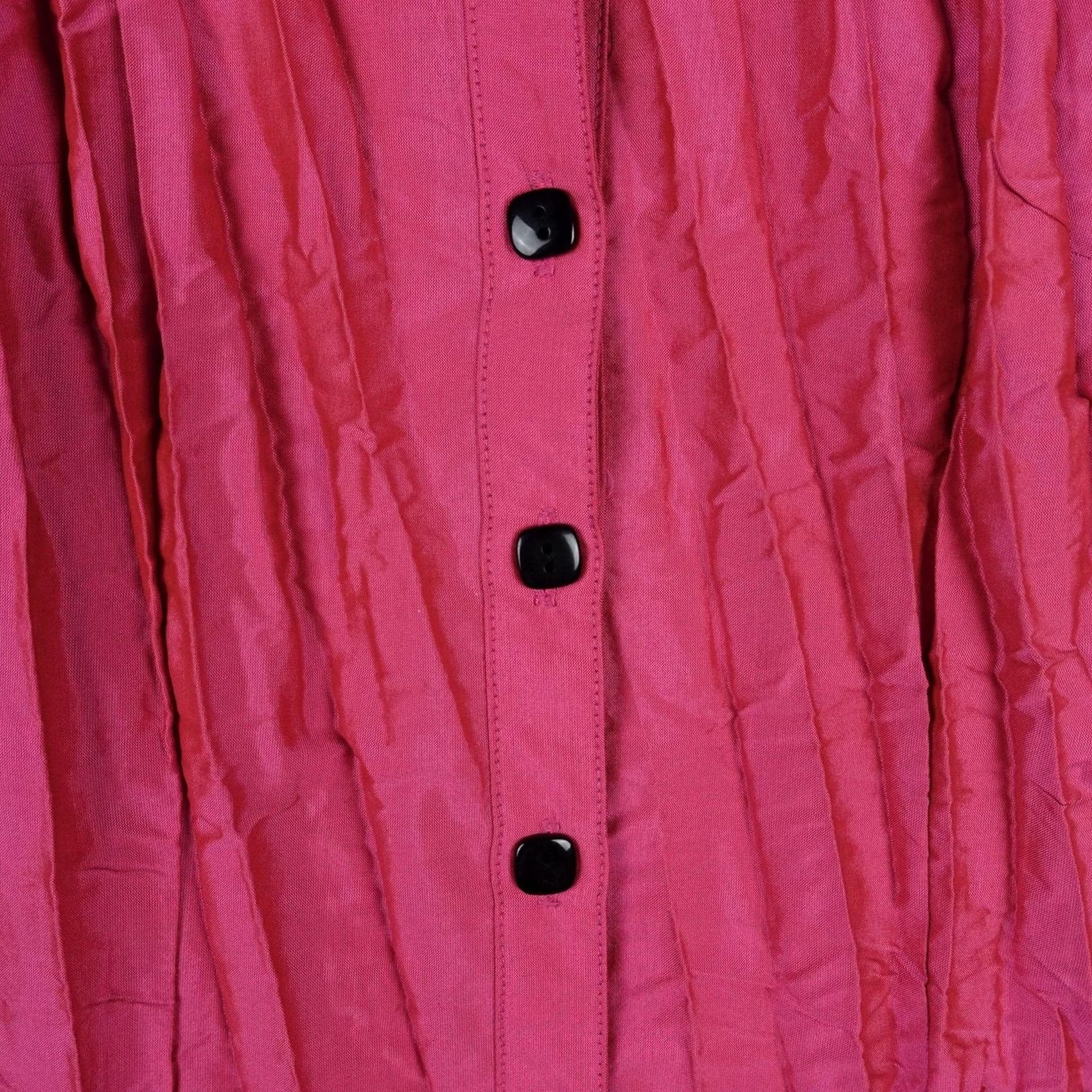 Pinko VINTAGE Beluva Top Womens S Pink Sleeveless Collared Button-Front Blouse Shirt Casual Workwear Size S / US 4 / IT 40 - 3 Thumbnail