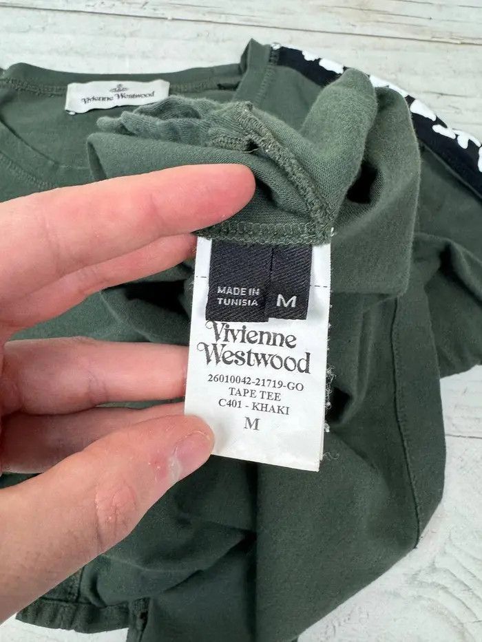 Vivienne Westwood Vivienne Westwood Tape Tee T Shirt Size US M / EU 48-50 / 2 - 10 Thumbnail