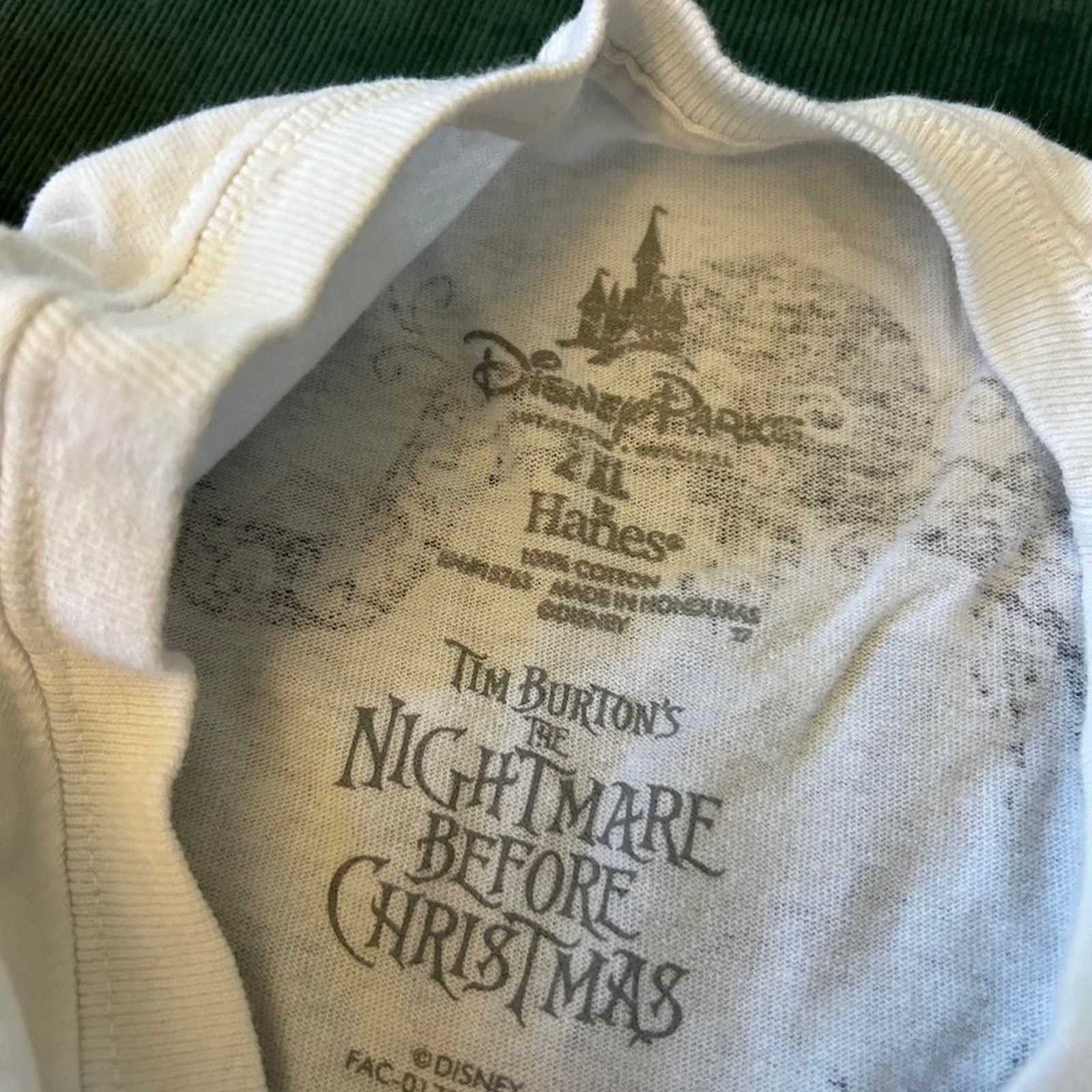 Disney nightmare before christmas sleeveless tee Size US XXL / EU 58 / 5 - 5 Thumbnail