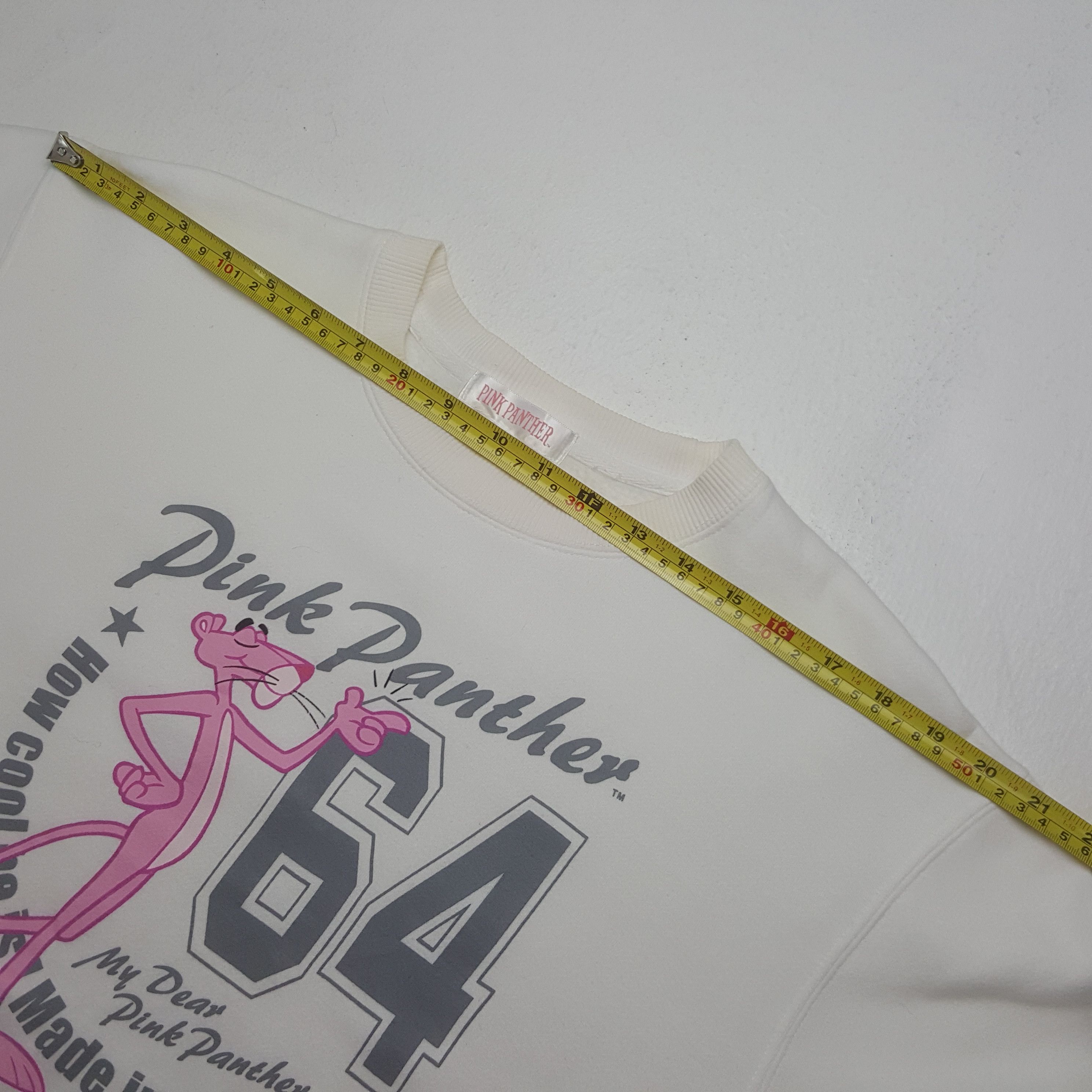 Disney Vintage Pink Panther Sweatshirt Size US M / EU 48-50 / 2 - 6 Thumbnail