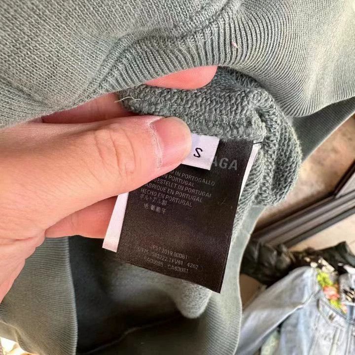 Balenciaga Balenciaga Haze Green Hoodie Size US S / EU 44-46 / 1 - 3 Thumbnail
