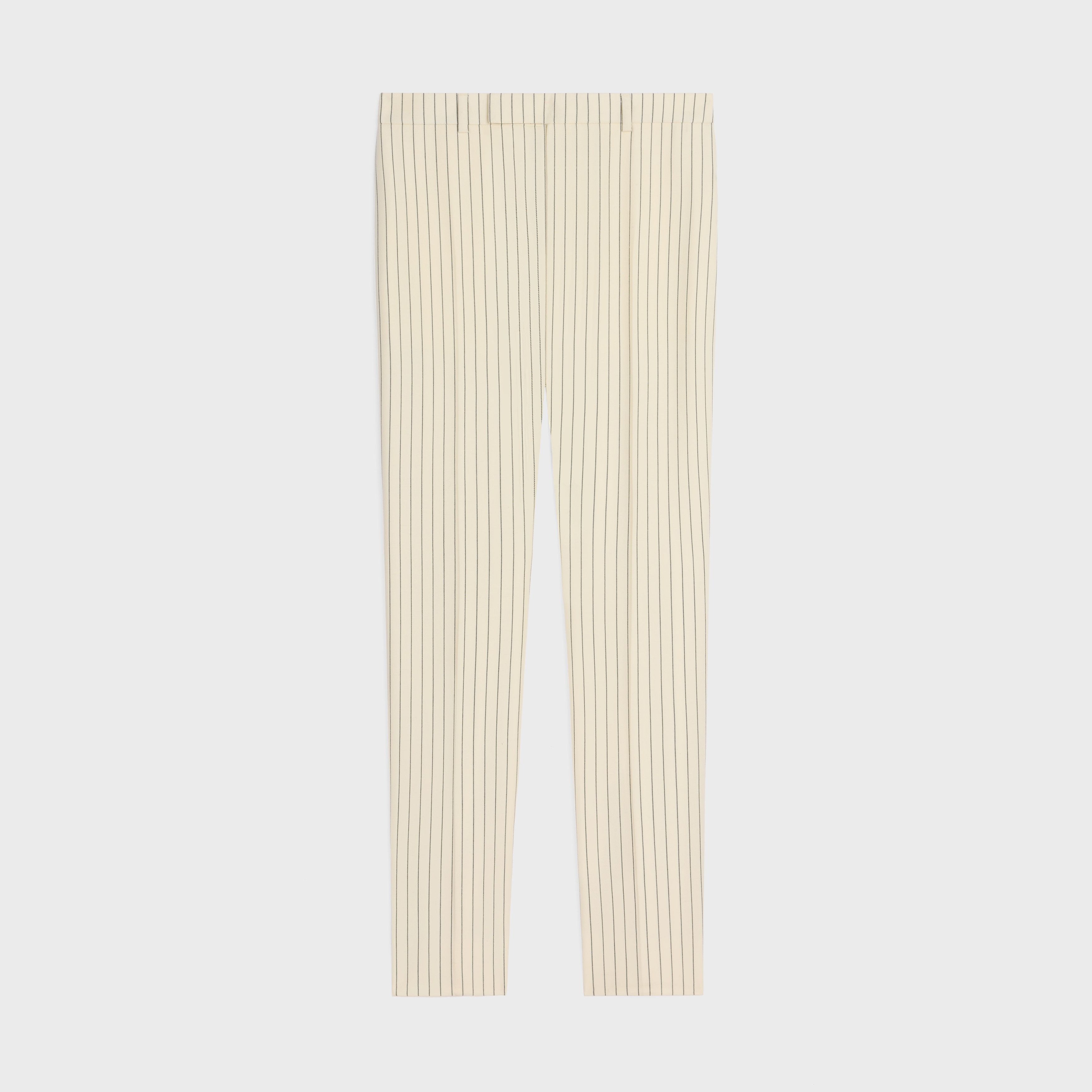 Celine classic pants in striped wool Size US 28 / EU 44 - 1 Thumbnail