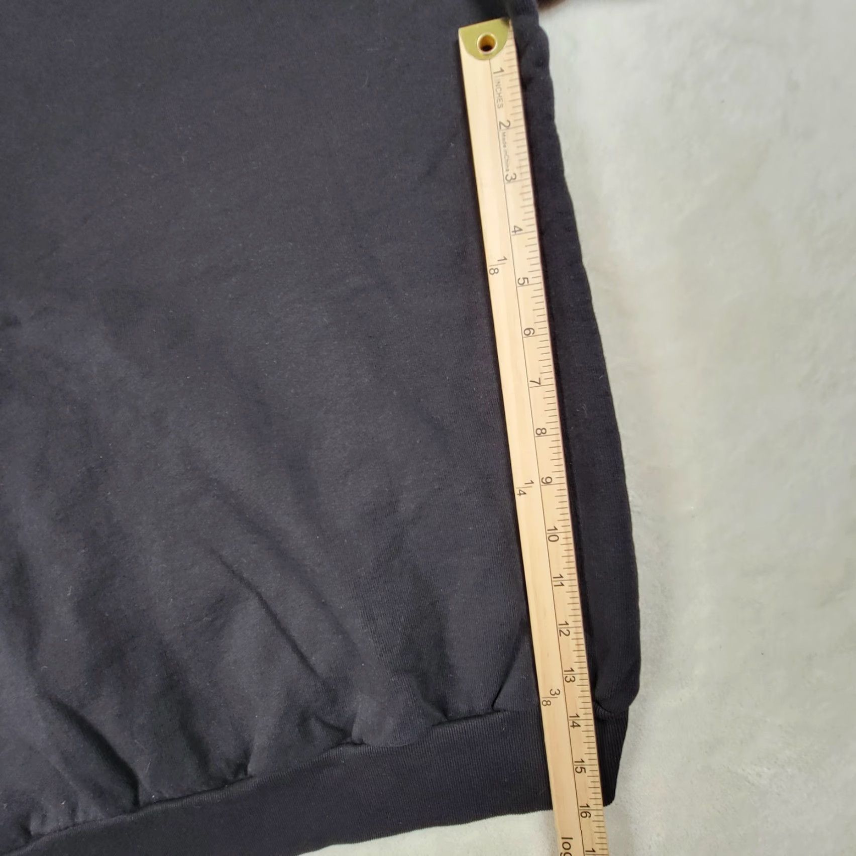 Talentless Talentless Mens SM Thermal Waffle Heavyweight Shirt Black Long Sleeve Crewneck 90s Mens Small Black Cotton Knit T-Shirt Runtime: Outdoor Classic Size US S / EU 44-46 / 1 - 5 Thumbnail