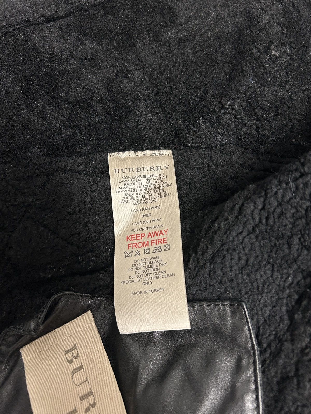 Burberry FW2010 Shearling Biker Leather Jacket Size US XS / EU 42 / 0 - 9 Thumbnail