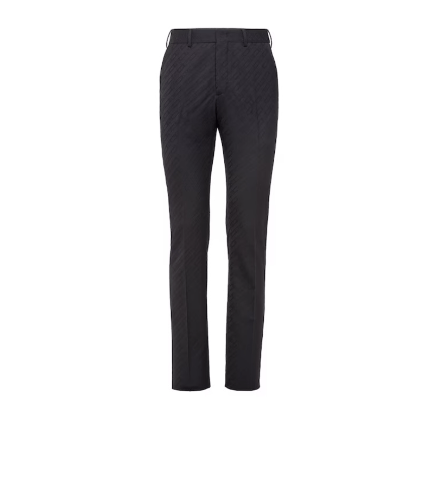 image of Fendi O1Loc1C0124 Pants In Black, Men's (Size 30)