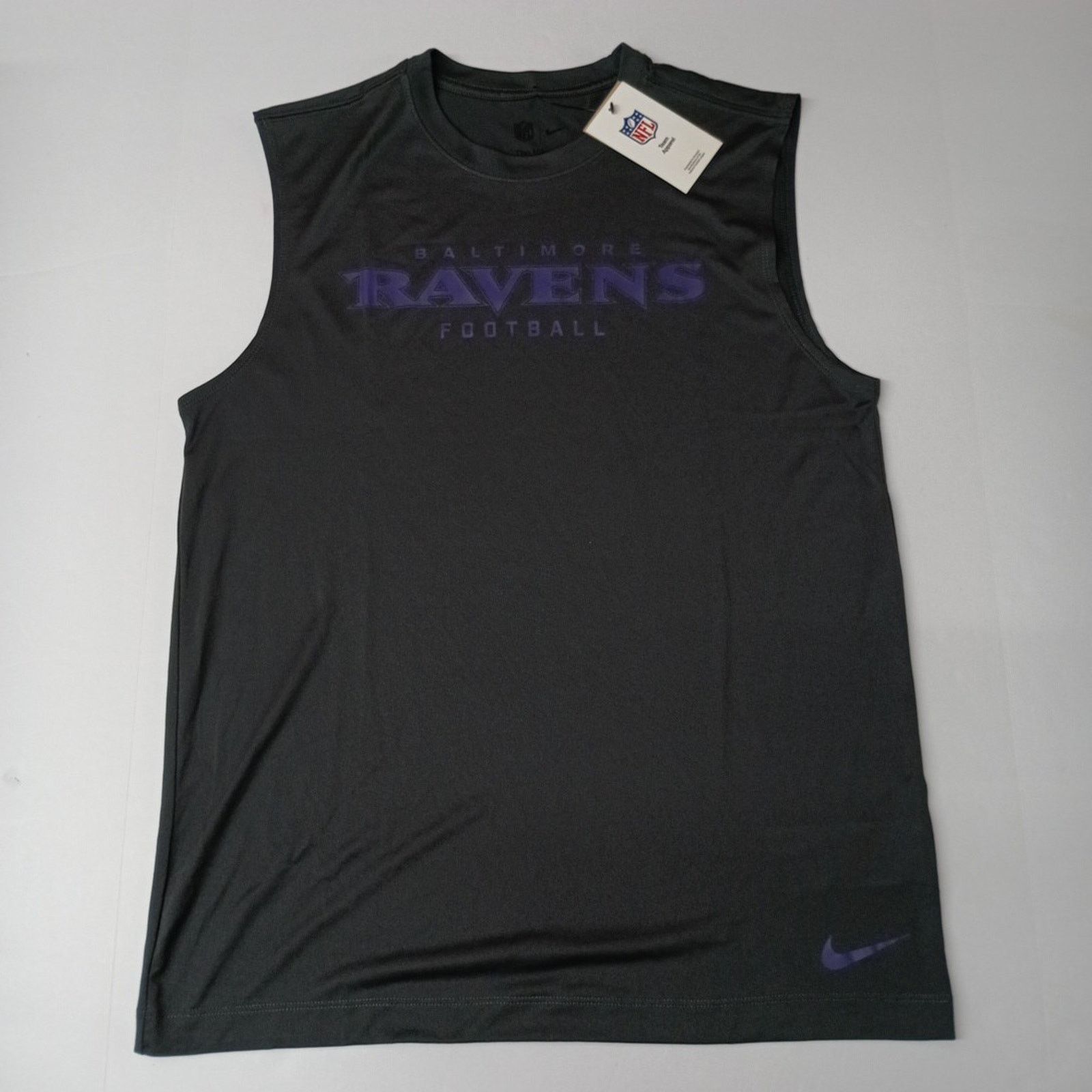Nike Nike Baltimore Ravens Shirt Size M Gray Dri-Fit Tank Top NFL Size US M / EU 48-50 / 2 - 1 Thumbnail