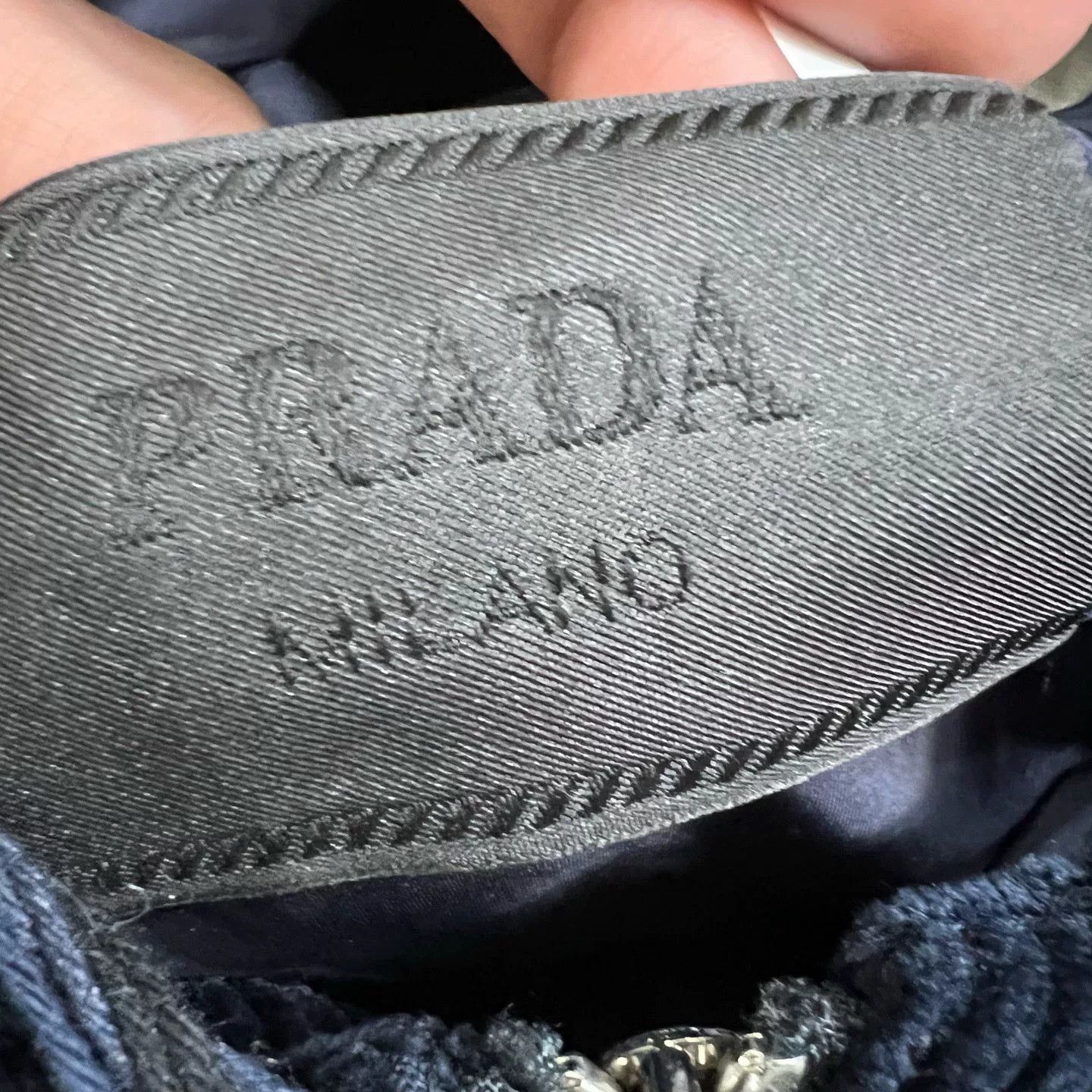 Prada Prada Corduroy Cropped Down Jacket Size US L / EU 52-54 / 3 - 3 Thumbnail