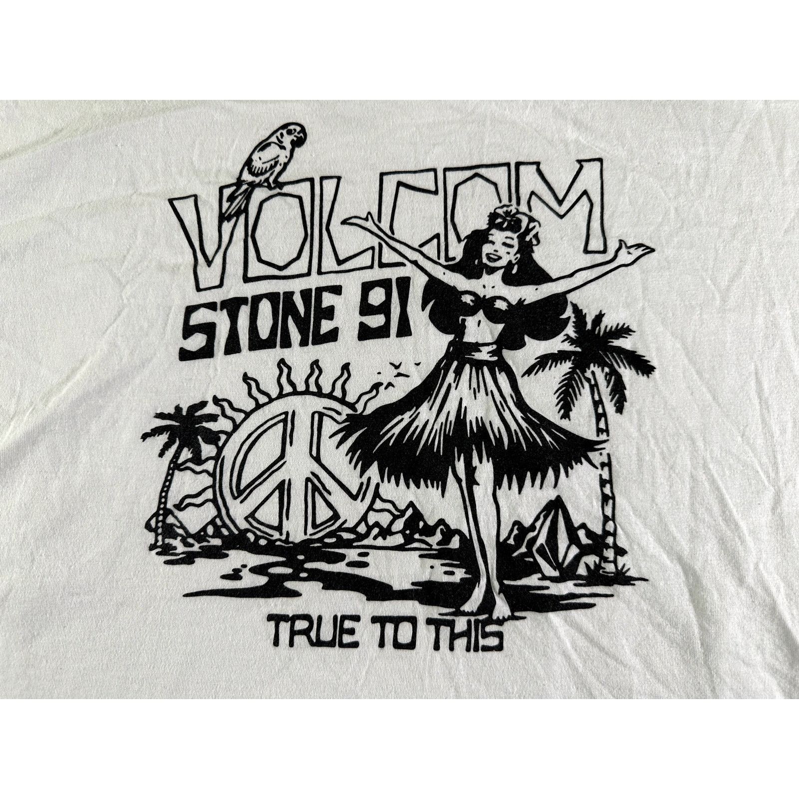 Volcom Volcom Stone 91 True to This Hula Girl Shirt Large Graphic Size US L / EU 52-54 / 3 - 3 Thumbnail