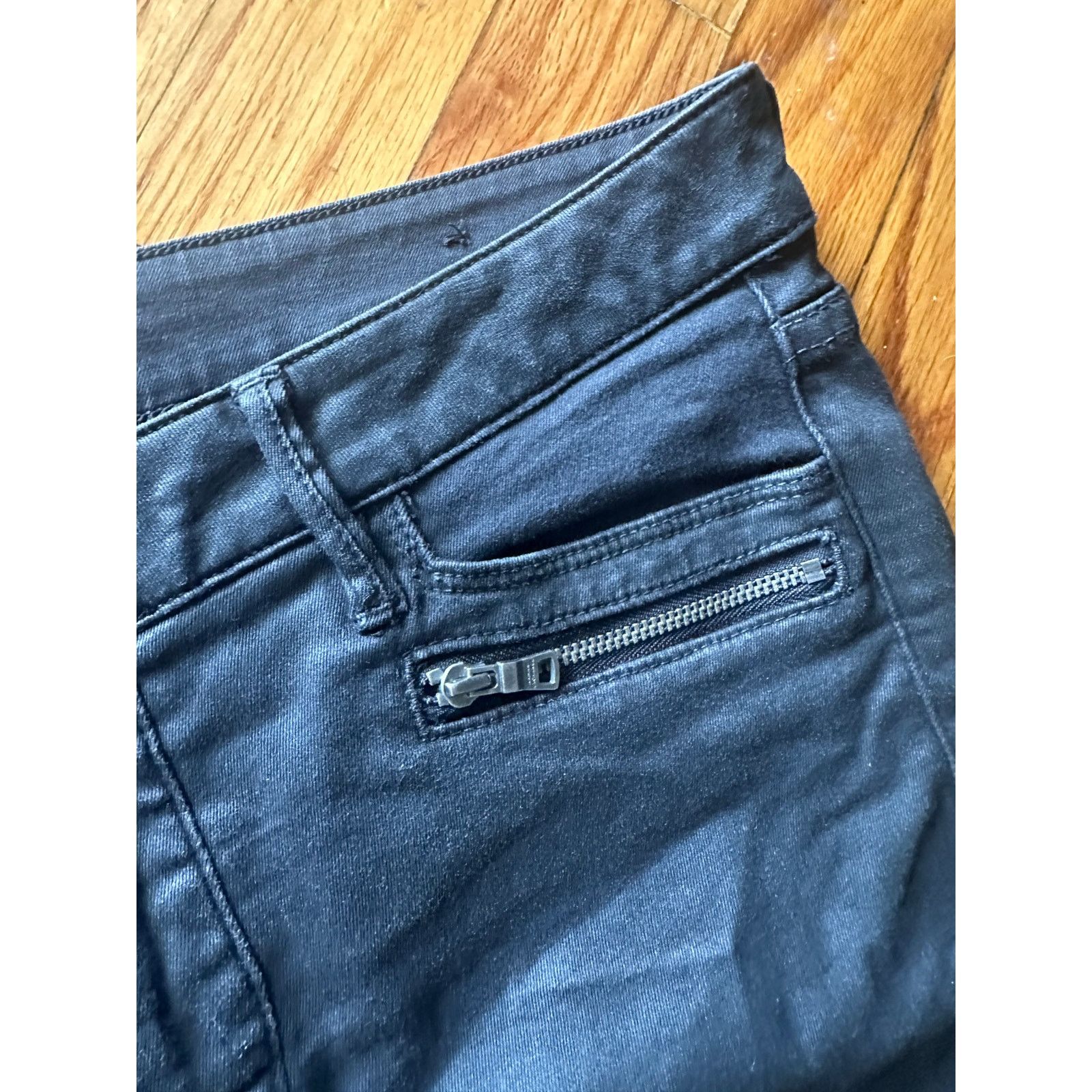 Armani Exchange AX Armani Exchange Black Super Skinny Stretch Jeans Size 29 Size 29" - 4 Thumbnail