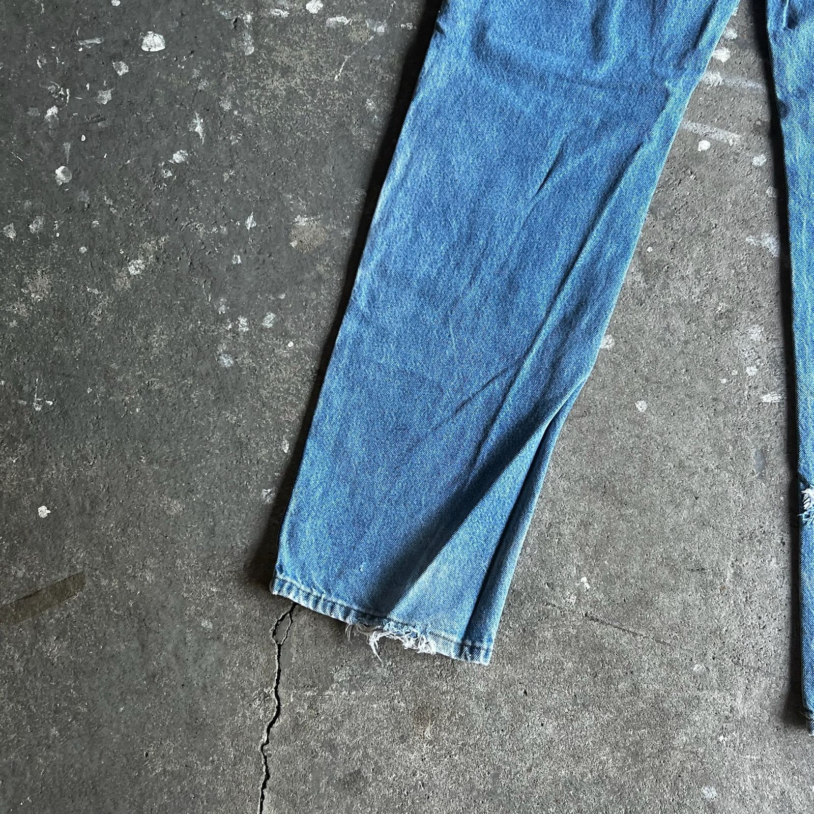 Carhartt × Vintage Carhartt denim blue jean double knee work carpenter pants Size US 30 / EU 46 - 9 Thumbnail