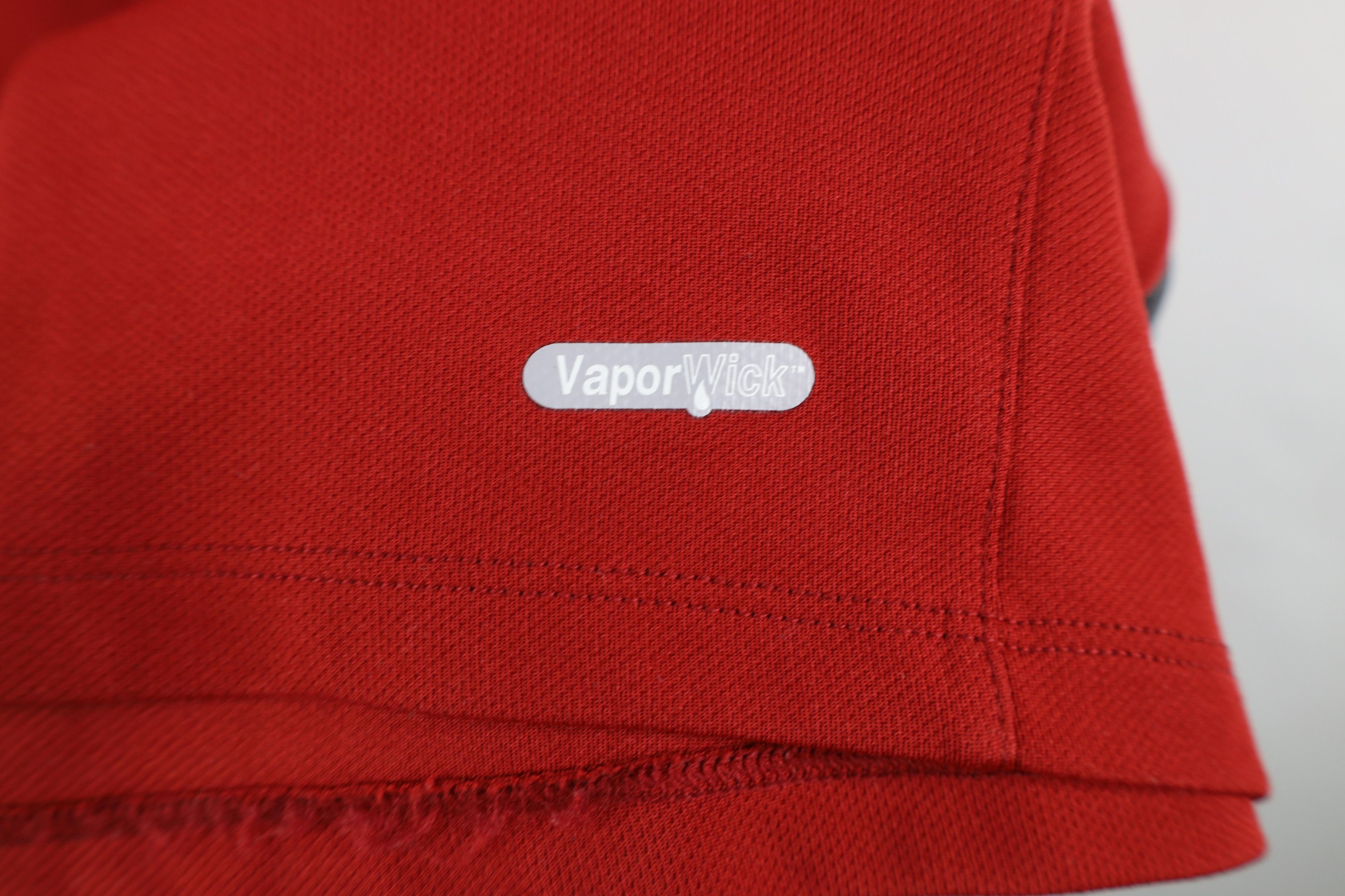 The North Face × Vintage Vintage The North Face Collared Knit Golf Polo Shirt Red Size US XL / EU 56 / 4 - 8 Thumbnail