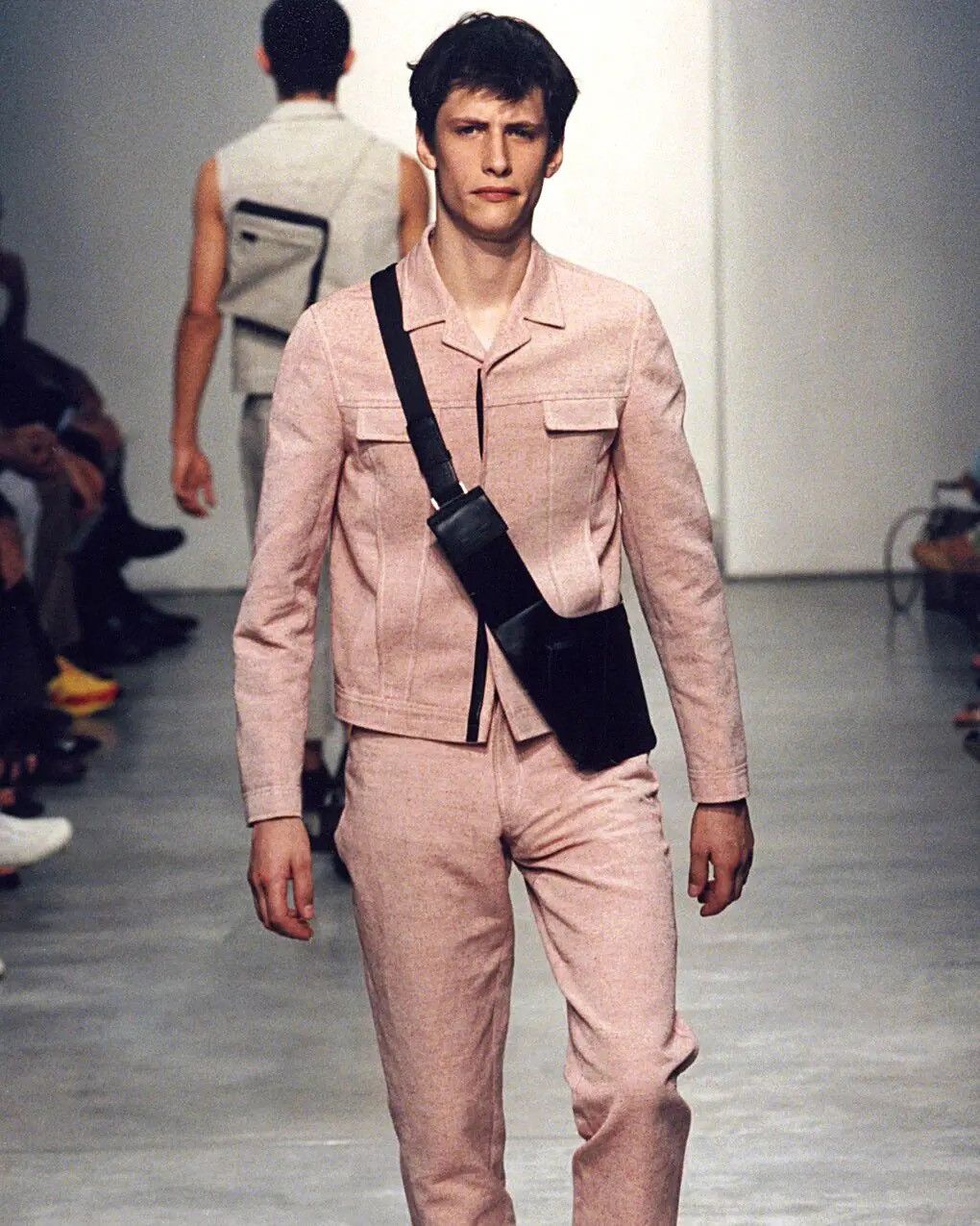 Prada Prada - Archive S/S1999 Holster Crossbody Leather Bag Black Size ONE SIZE - 1 Thumbnail
