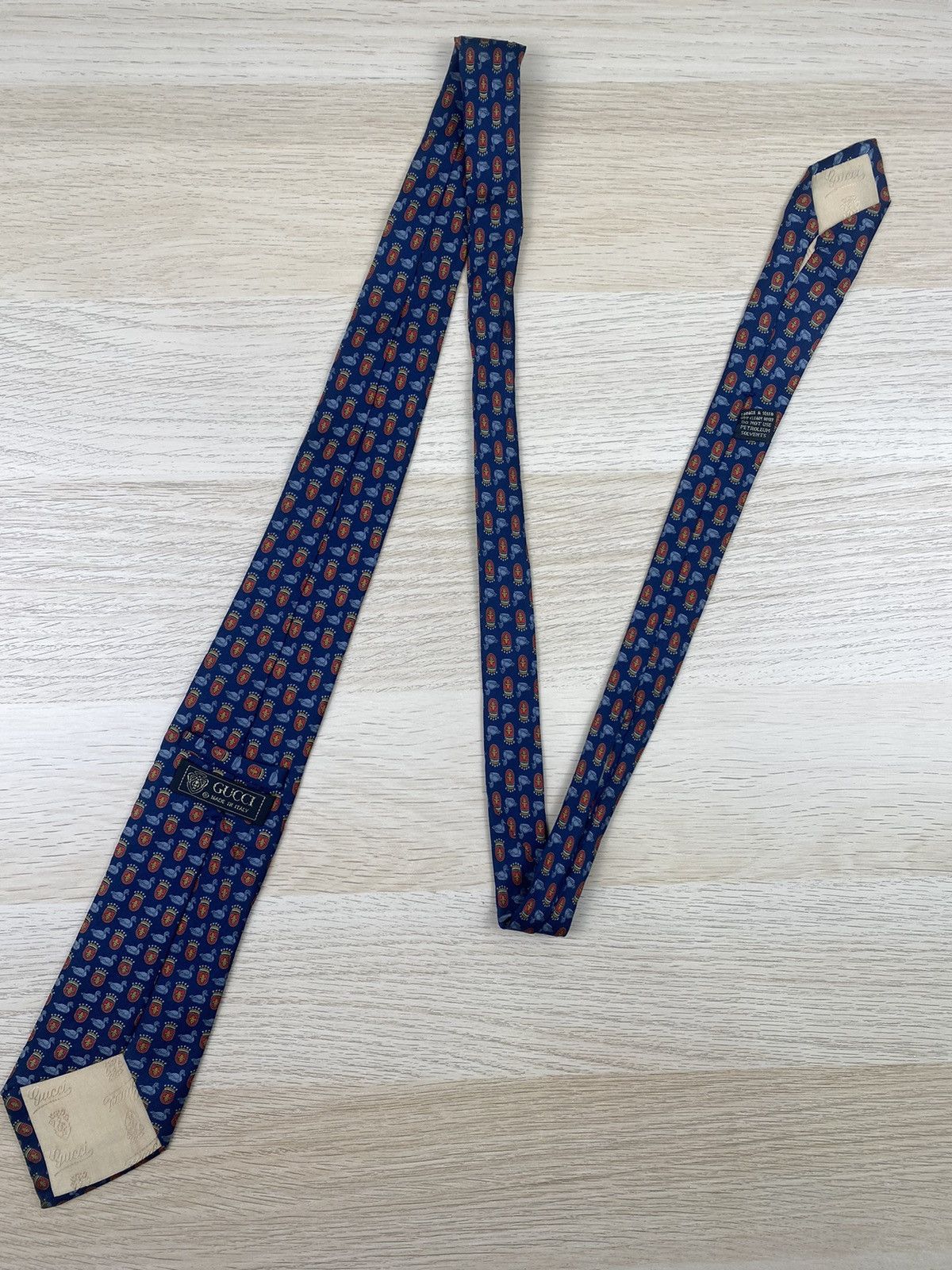 Gucci Gucci Silk Tie T50 Size ONE SIZE - 3 Thumbnail