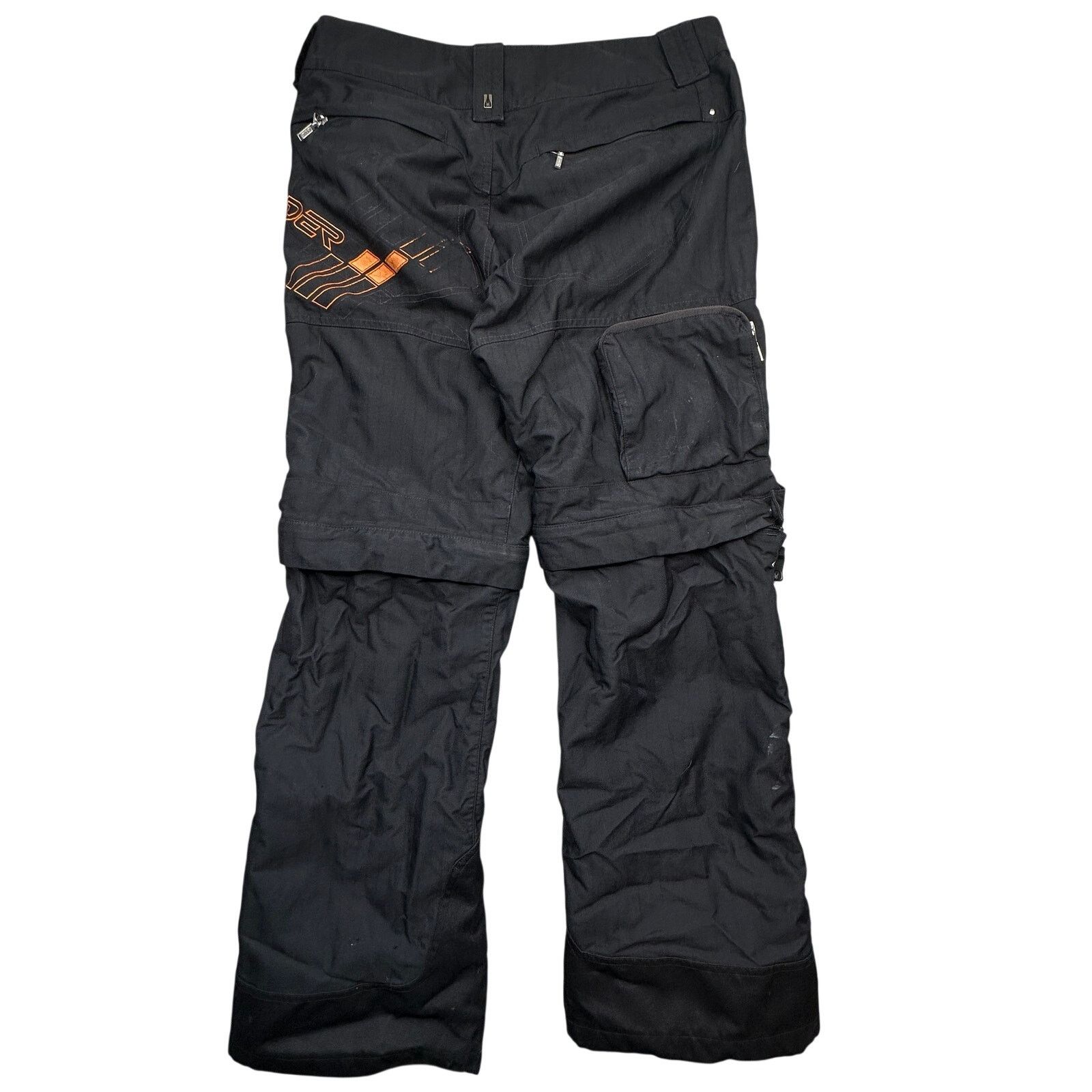 Spyder Spyder Convertible Snowboard Ski Snow Pants Mens Small Black Size US 34 / EU 50 - 2 Thumbnail