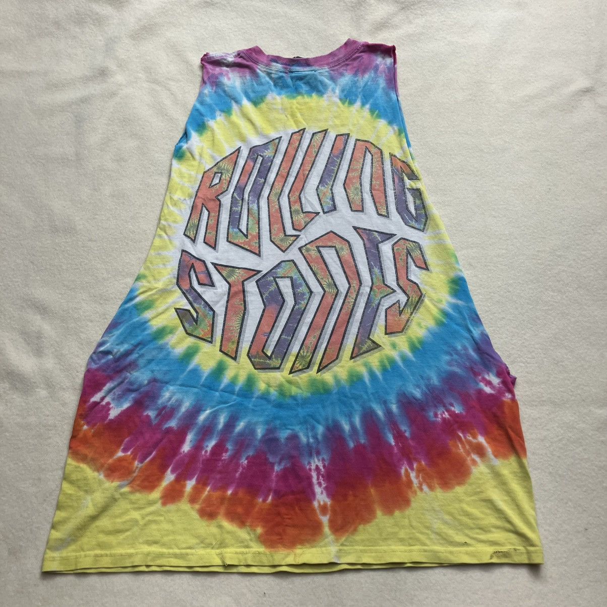 Vintage 2000’s rolling stones LSD fractal tongue tee shirt Size US L / EU 52-54 / 3 - 2 Thumbnail