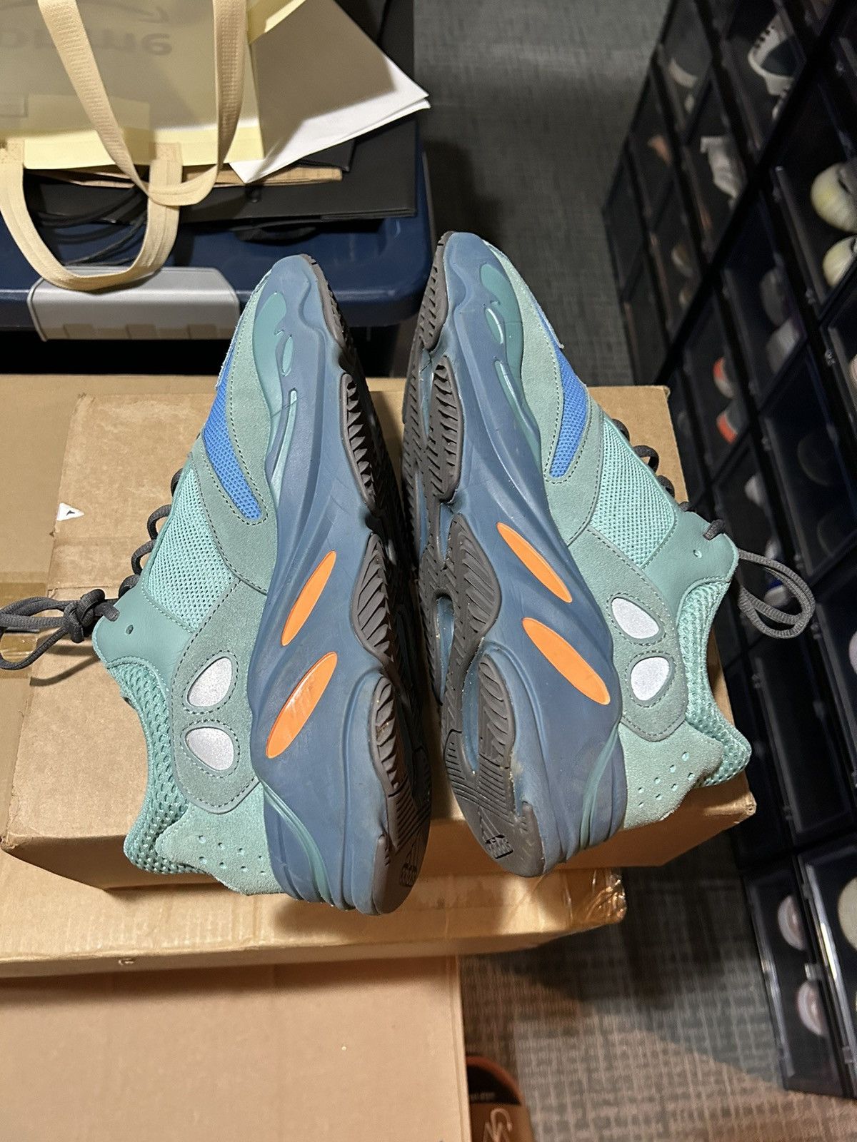 Adidas × Yeezy Yeezy 700 Faded Azure Size US 11.5 / EU 44-45 - 1 Thumbnail