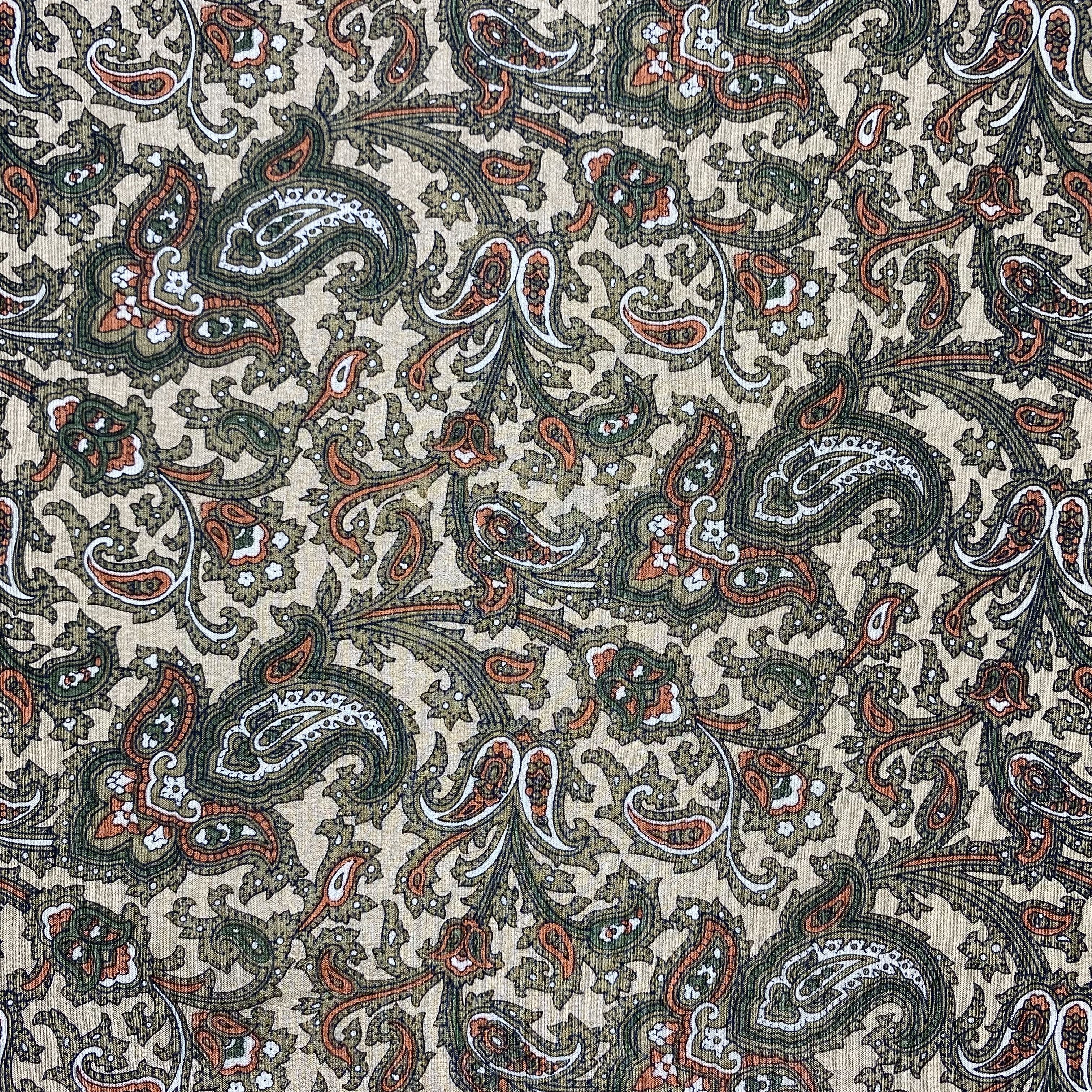 Japanese Brand × Vintage Vintage Japanese Brand Paisley Printed Scarf SS075 Size ONE SIZE - 4 Thumbnail