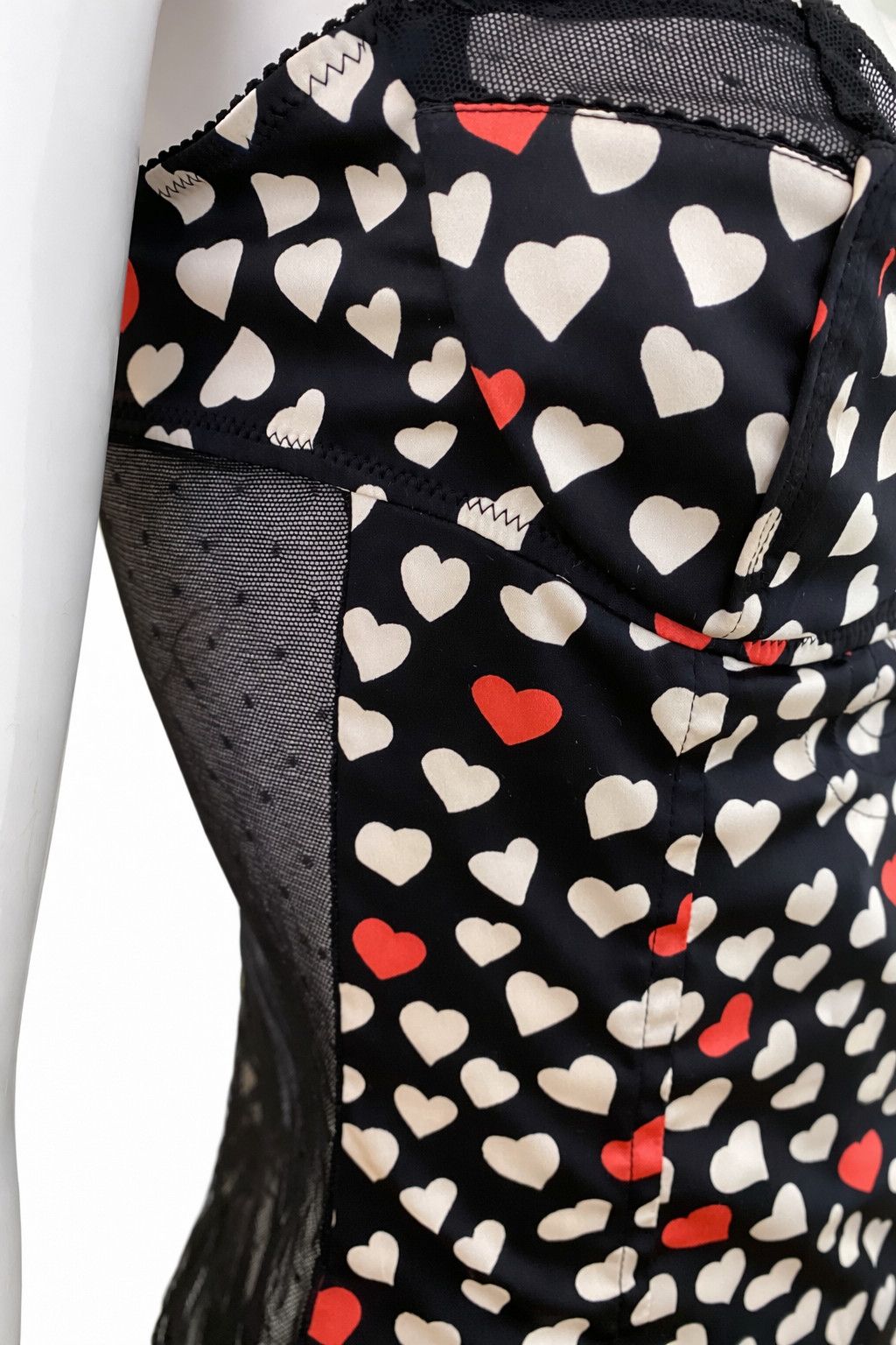 Dolce & Gabbana Dolce & Gabbana D&G Heart Bustier Top Corset Camisole Size M / US 6-8 / IT 42-44 - 9 Thumbnail