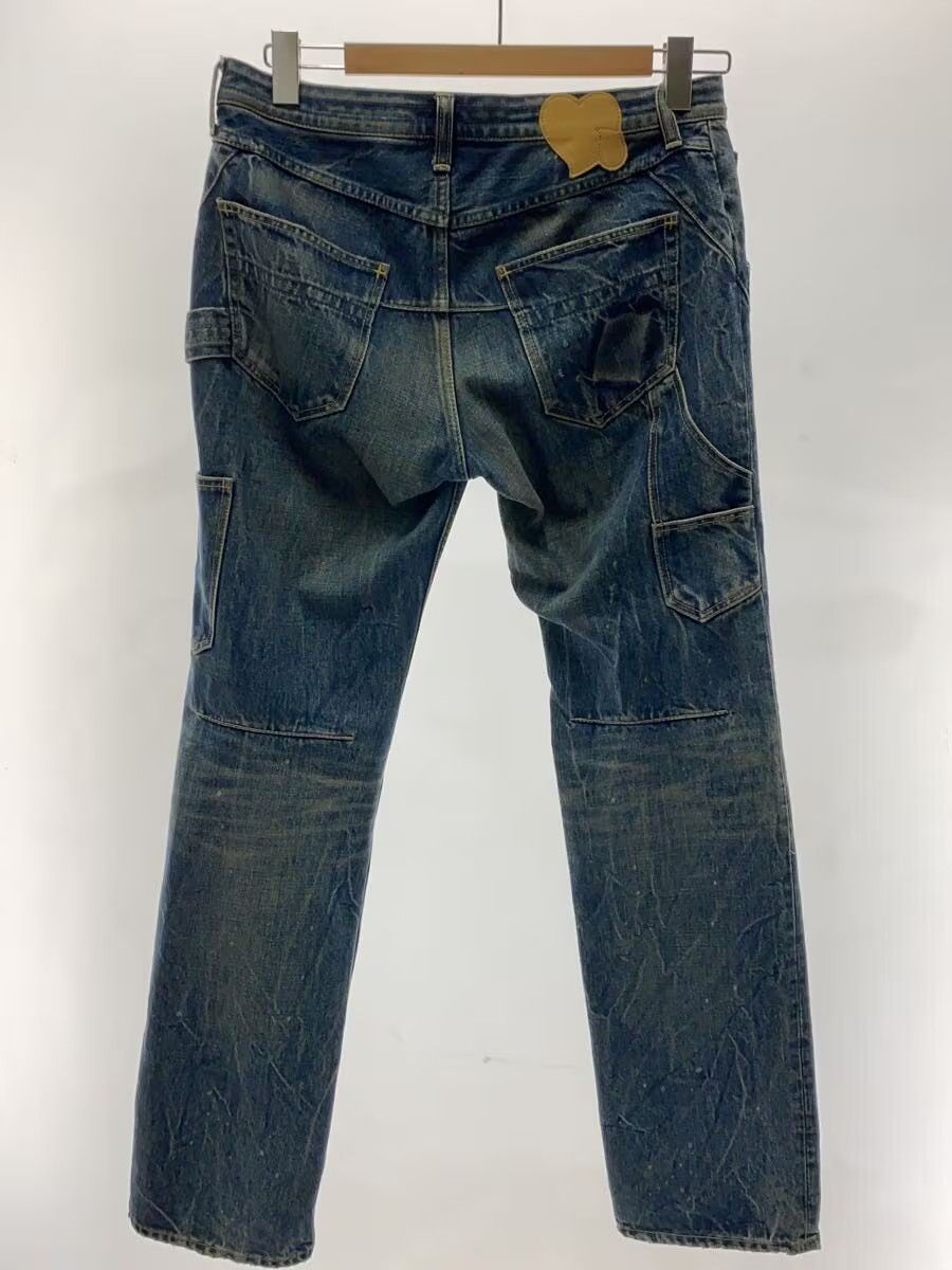 Number (N)ine AW09 Aged Double Knee Denim Jeans Size US 30 / EU 46 - 2 Thumbnail
