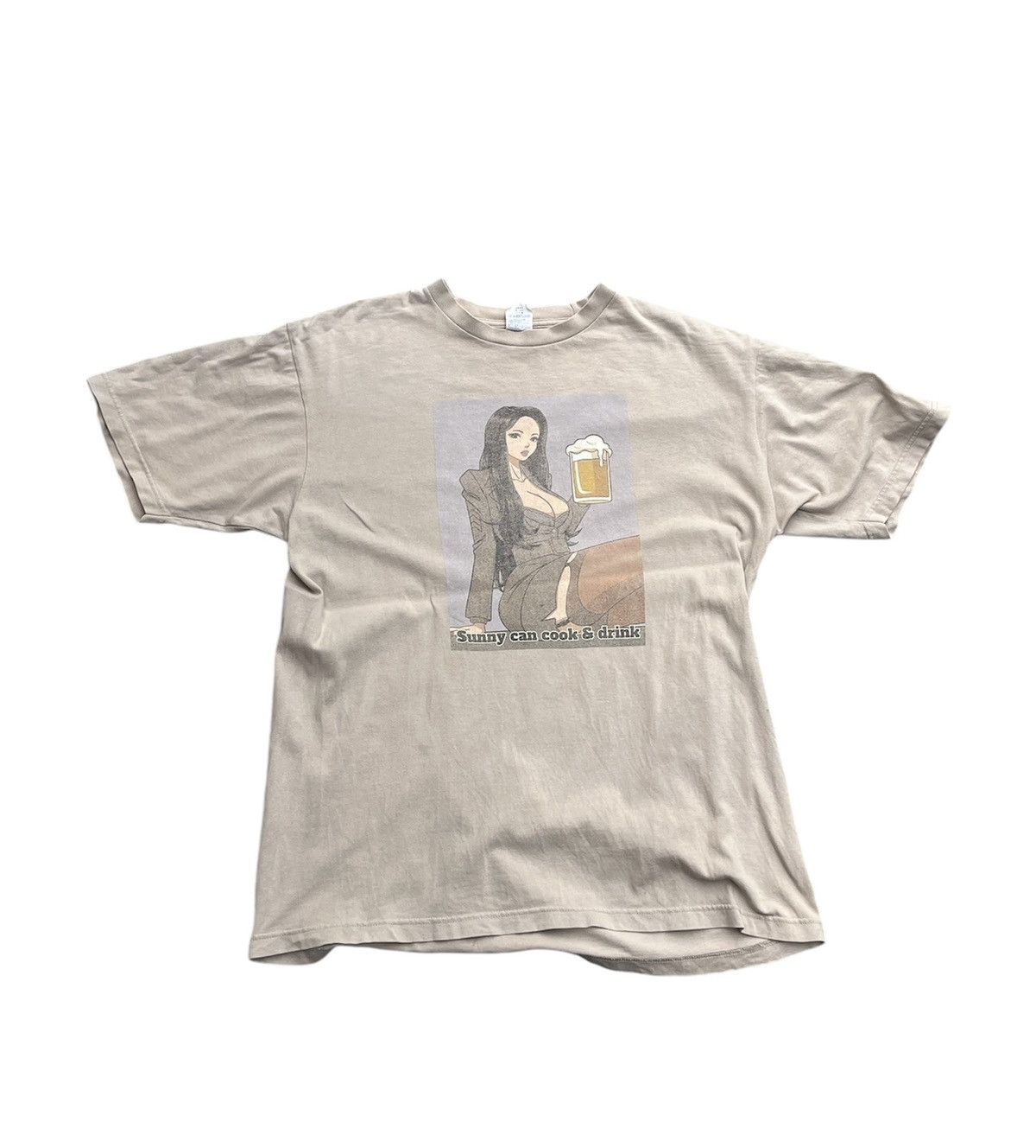 Hook-Ups × Vintage Sunny Can Cook & Drink Porn Tee Size US M / EU 48-50 / 2 - 1 Thumbnail