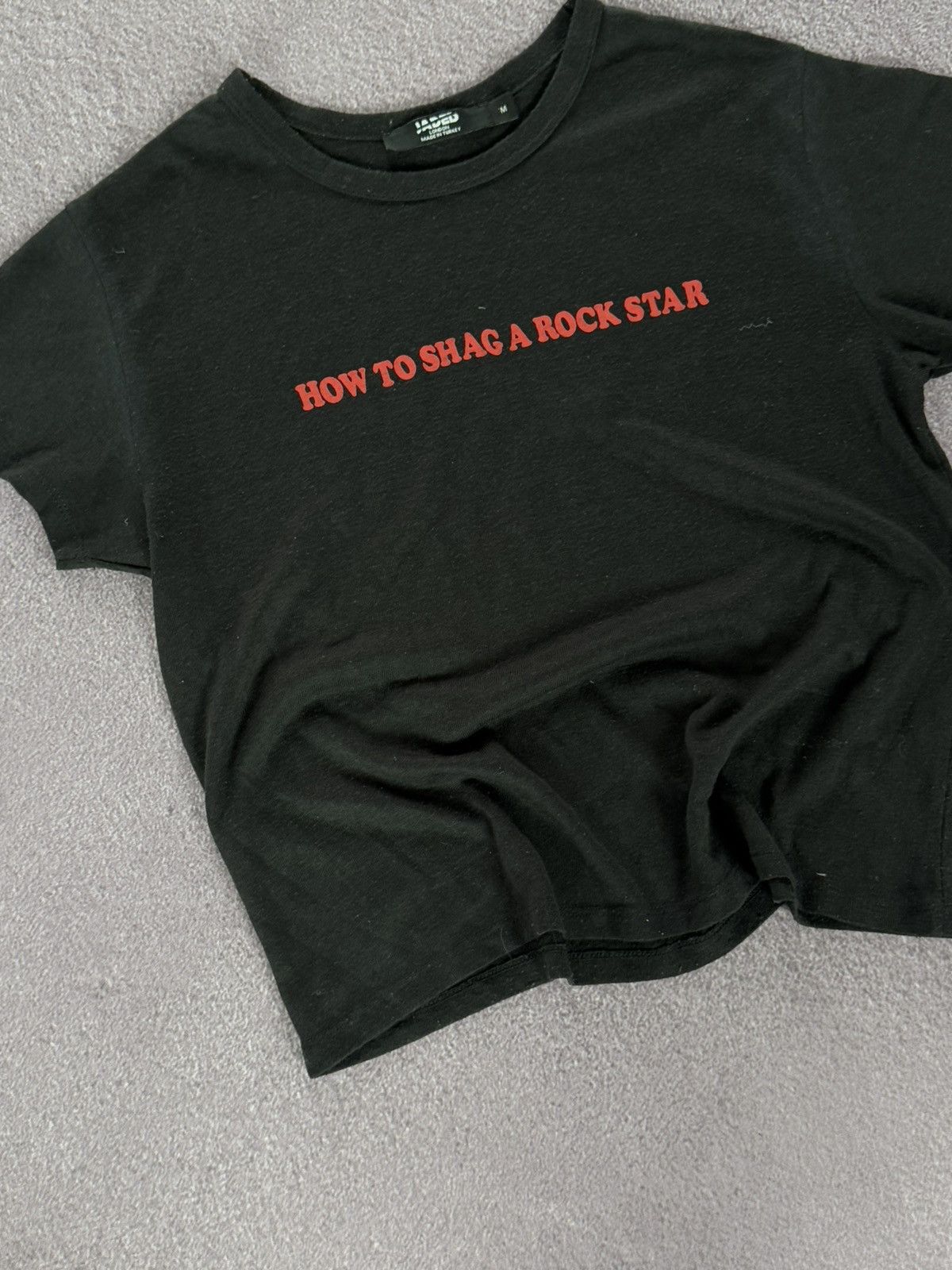 Jaded London 00s Jaded London “How To Shag A Rockstar” Y2K T-Shirt Size M / US 6-8 / IT 42-44 - 5 Thumbnail