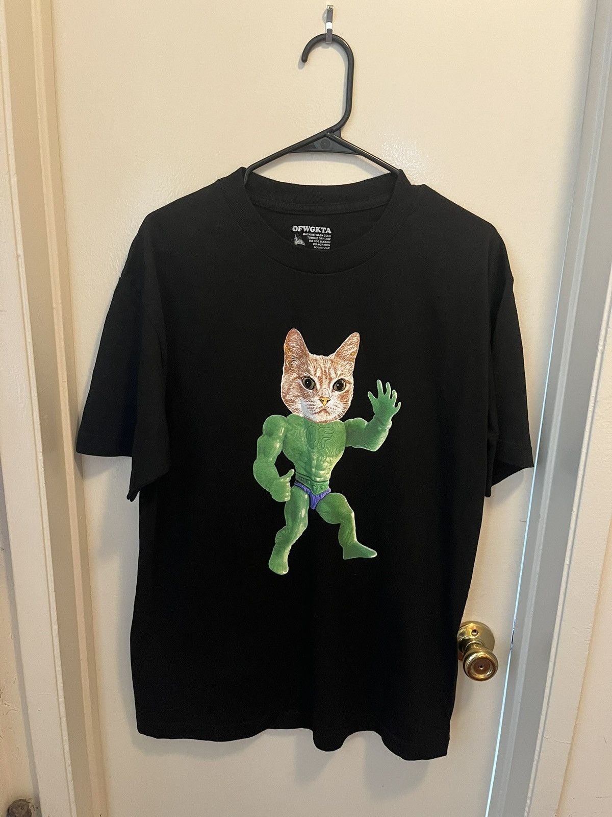 Odd Future ODD FUTURE Shirt Mens Size Large Button Up Blue Pink* | Grailed