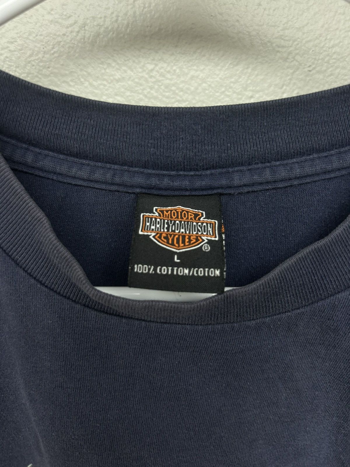 Harley Davidson ‘01 Harley Davidson Dragon Graphic Logo Navy Blue Tshirt Size US L / EU 52-54 / 3 - 5 Thumbnail