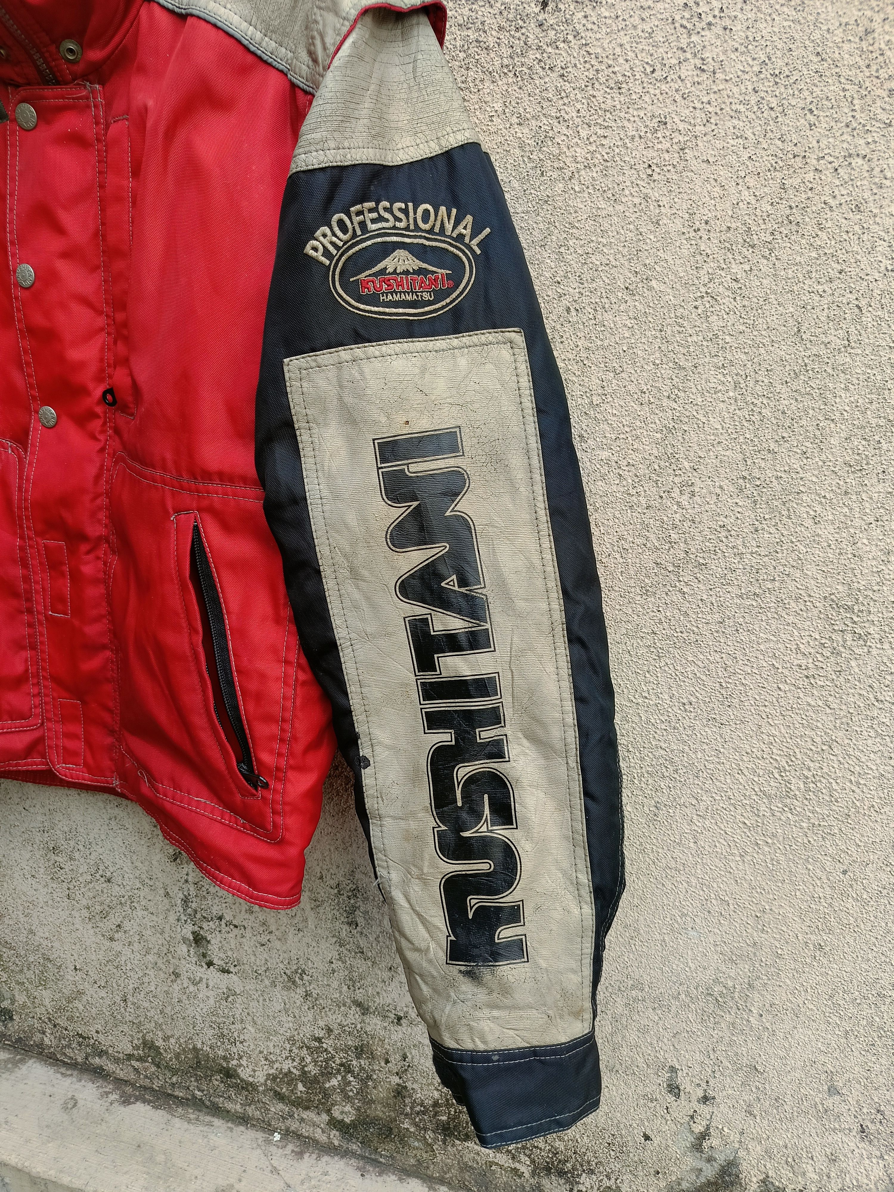 Japanese Brand VINTAGE 90's KUSHITANI RACING MOTORCYCLE JACKET Size US XL / EU 56 / 4 - 7 Thumbnail