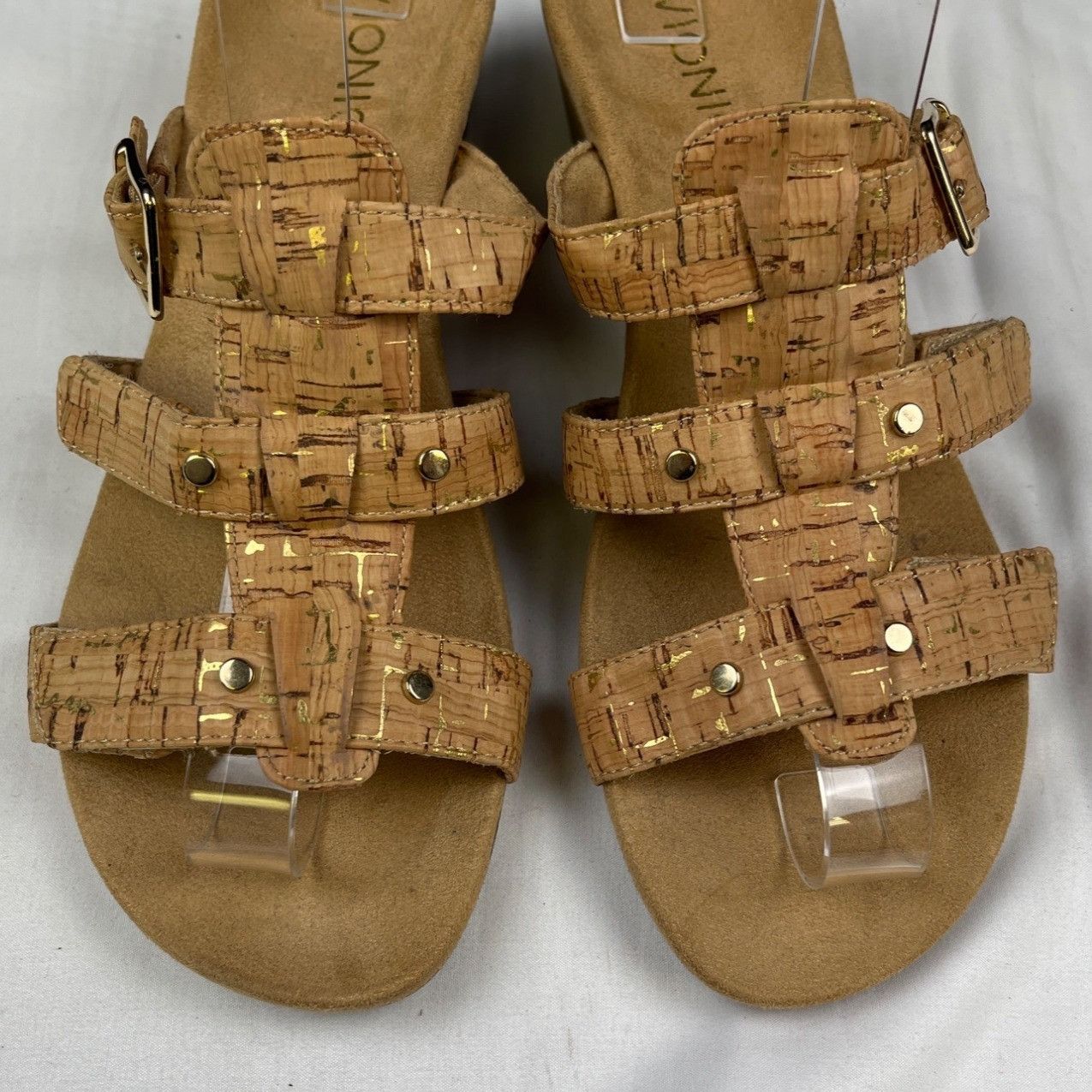 Vionic Vionic Radia Women's Tan Shoes/Wedge Sandals Sz 8 SKU 4428 Size US 8 / IT 38 - 3 Thumbnail