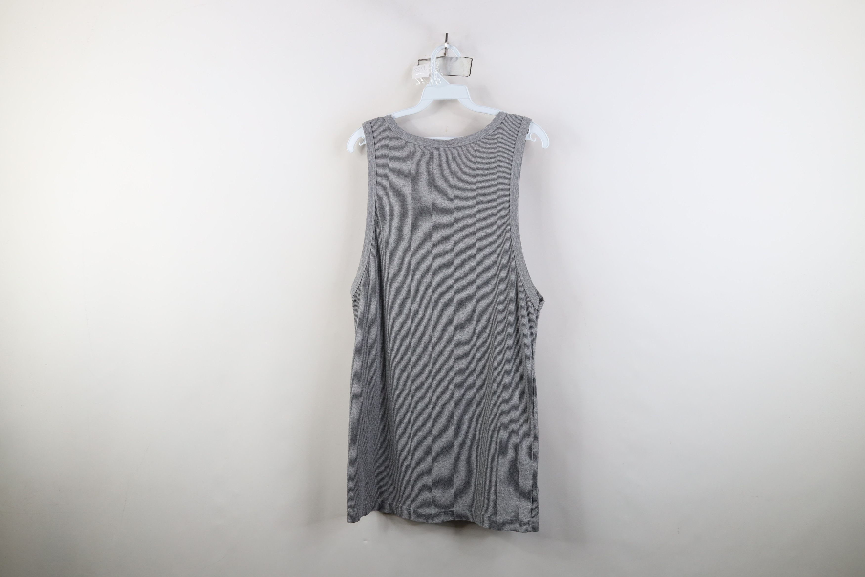 Vintage Vintage 90s Y2K Streetwear Wife Beater Tank Top T-Shirt Gray Size US XXL / EU 58 / 5 - 6 Thumbnail