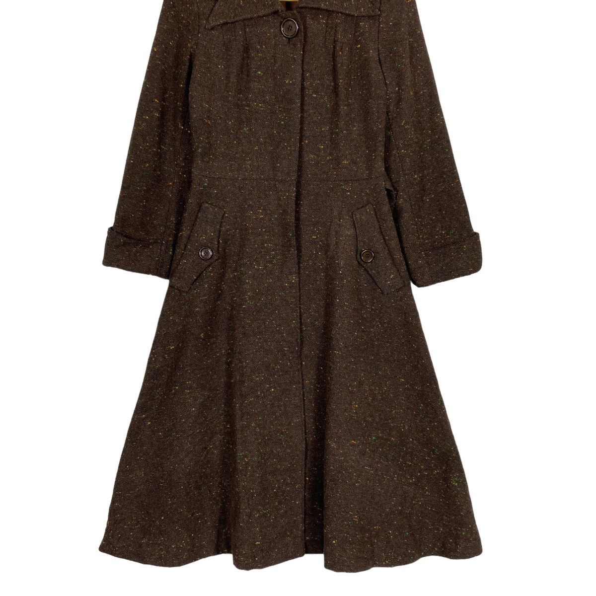 Japanese Brand JAN MELL LONG COAT JACKET FOR WOMEN Size S / US 4 / IT 40 - 5 Thumbnail