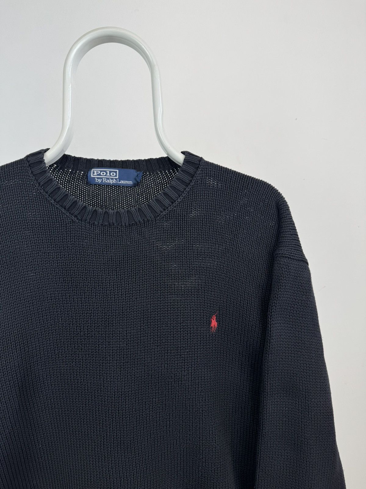 Polo Ralph Lauren Vintage Polo Ralph Lauren Knitted Cotton Sweater Size US M / EU 48-50 / 2 - 2 Thumbnail