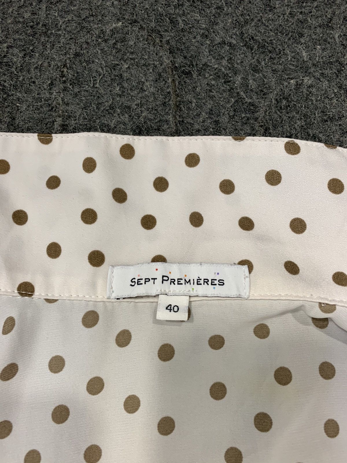 Other Sept Premieres Blouse Polkadot Dress Size M / US 6-8 / IT 42-44 - 8 Thumbnail