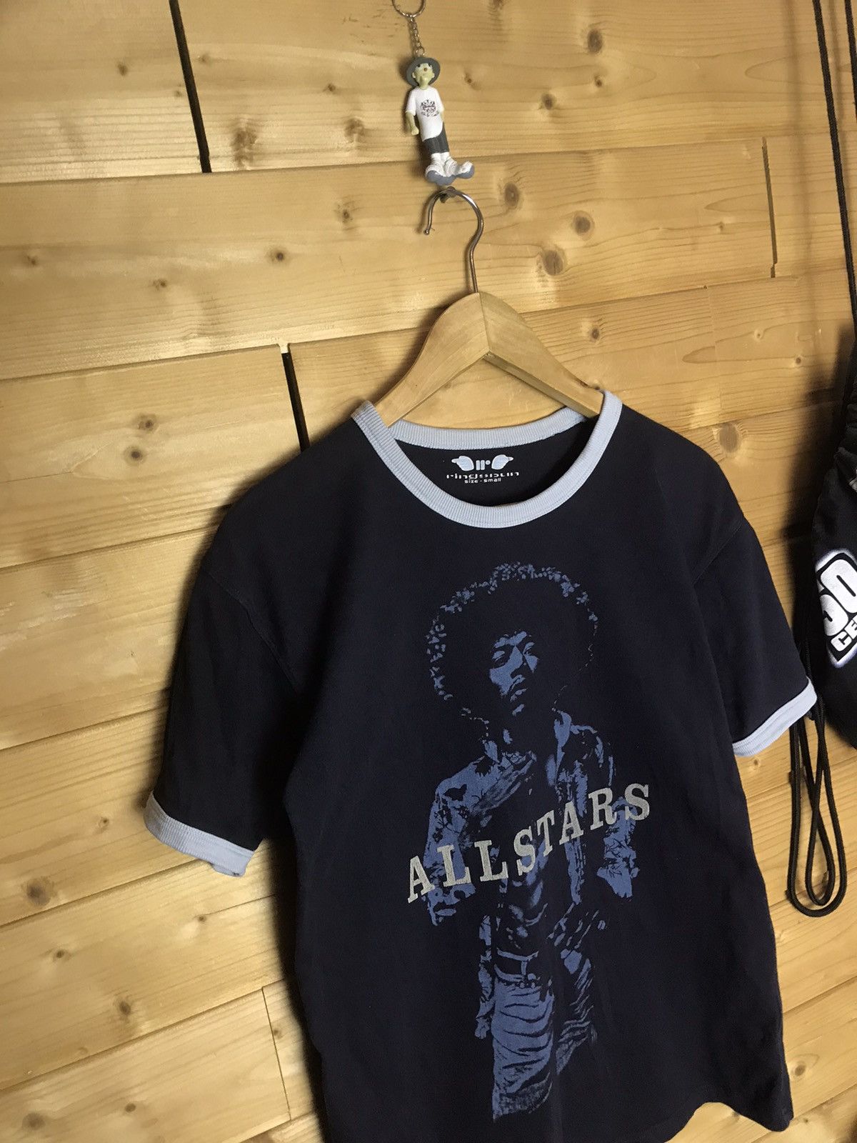 Band Tees Vintage Ringspun Jimi Hendrix voodoo t-shirt Size US S / EU 44-46 / 1 - 2 Thumbnail