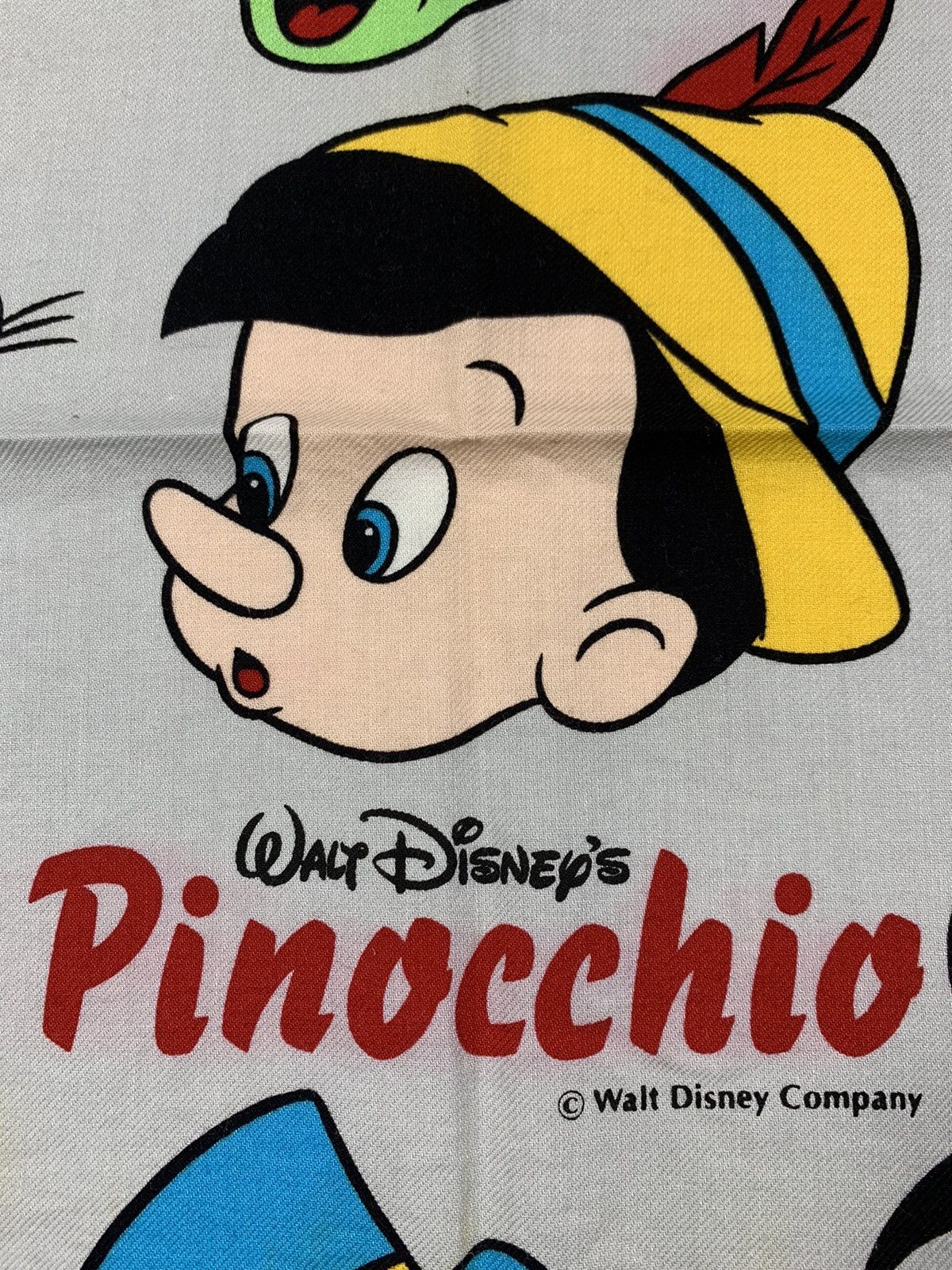 Disney × Japanese Brand × Universal Studios Handkerchief pinocchio Size ONE SIZE - 2 Thumbnail