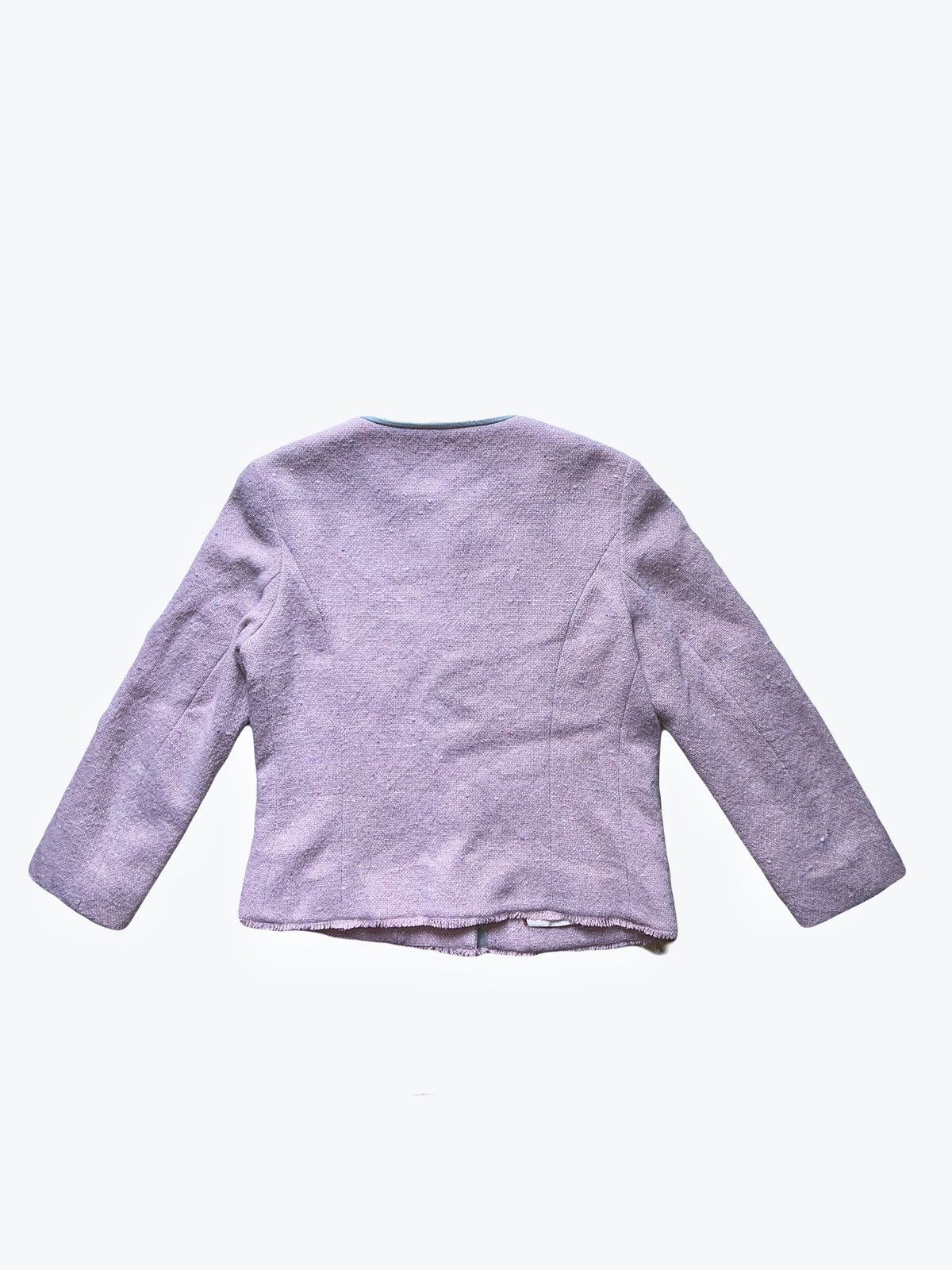 Japanese Brand Italy pink tweed jacket 💕🎀 Size XS / US 0-2 / IT 36-38 - 2 Thumbnail