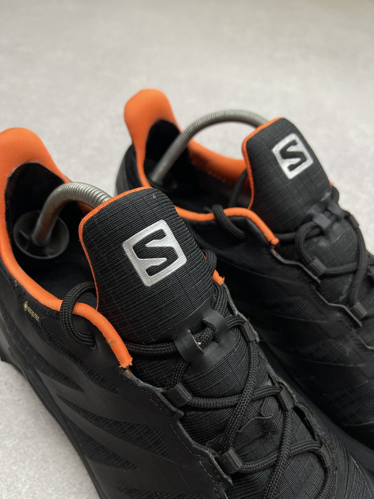 Salomon Mens Salomon Supercross GTX Black Shoes Contagrip Outdoor Size US 11 / EU 44 - 8 Thumbnail