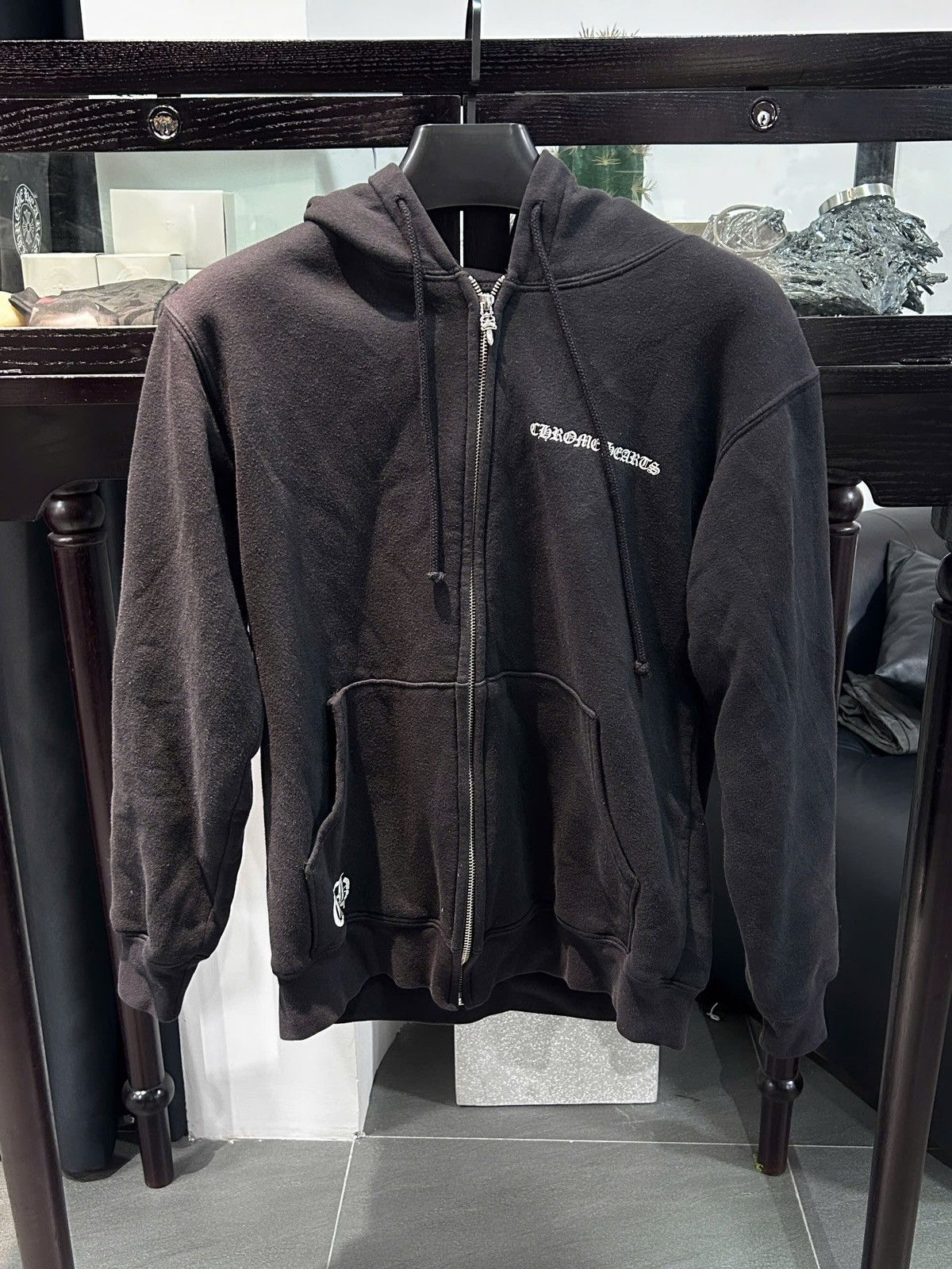 Chrome Hearts Chrome Hearts Graphic Print Crew Neck Hoodie Zip Size US M / EU 48-50 / 2 - 1 Thumbnail