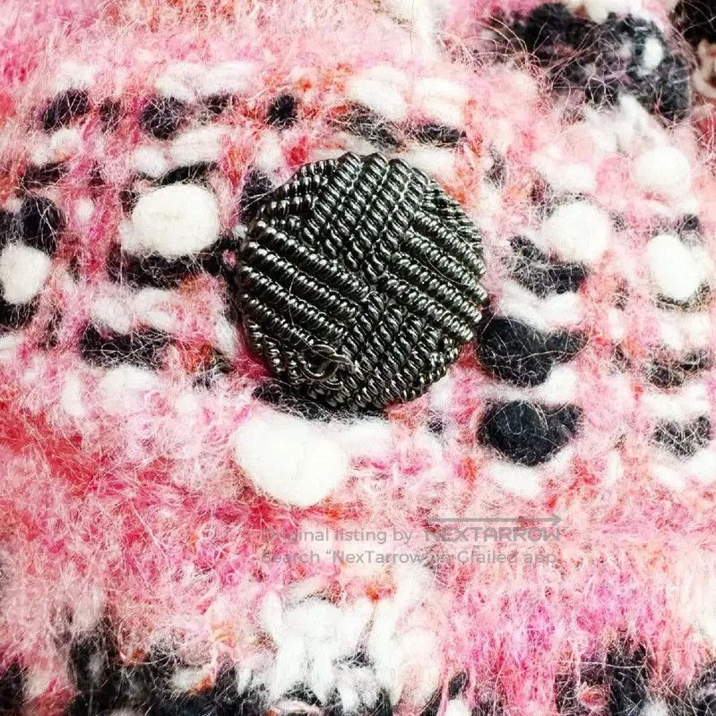 Chanel Chanel Pink Wool Winter Coat for Women . Size S / US 4 / IT 40 - 3 Thumbnail