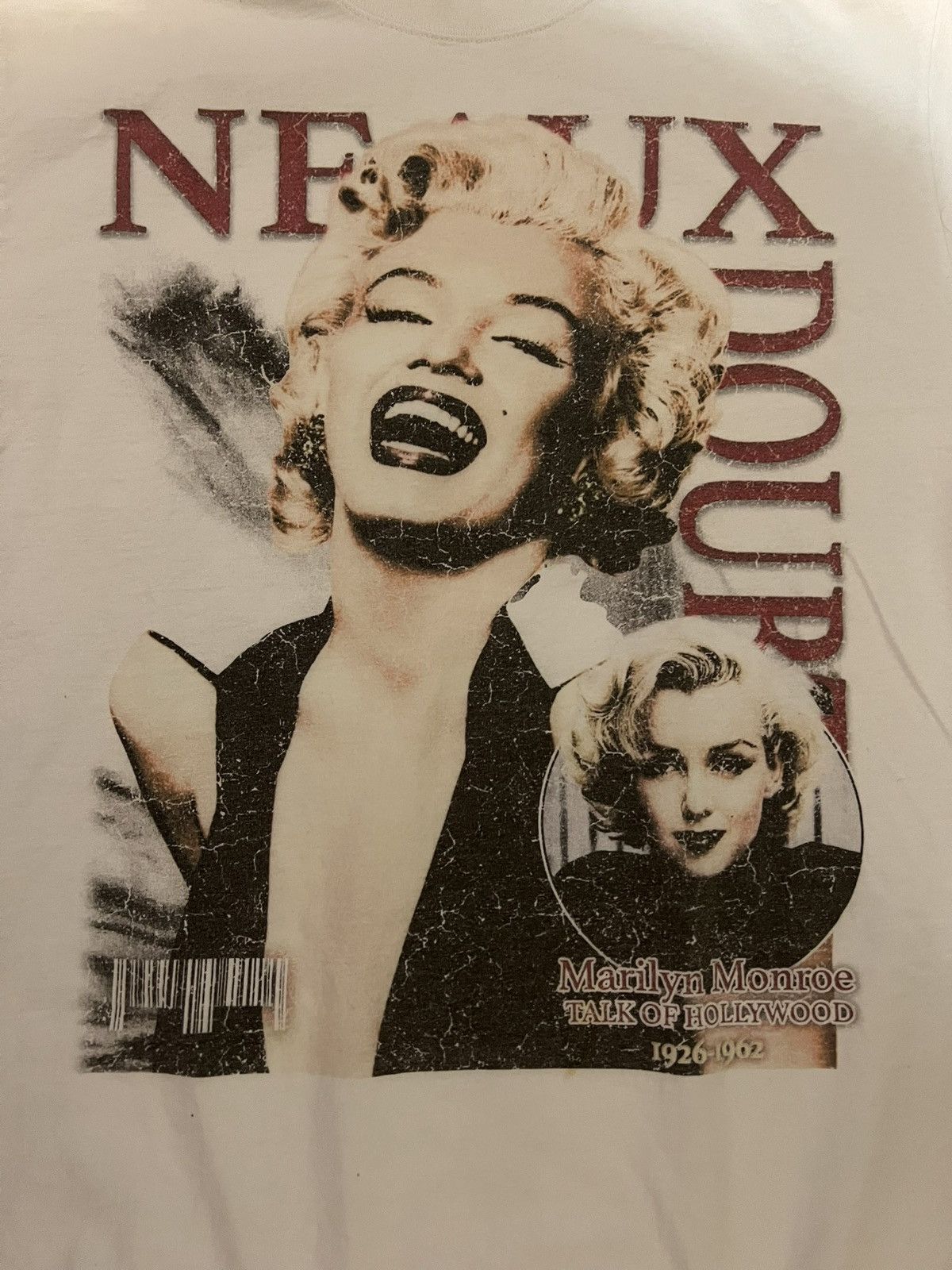 Other MARILYN MONROE TEE BY NEAUX DOUBT Size US XL / EU 56 / 4 - 2 Thumbnail