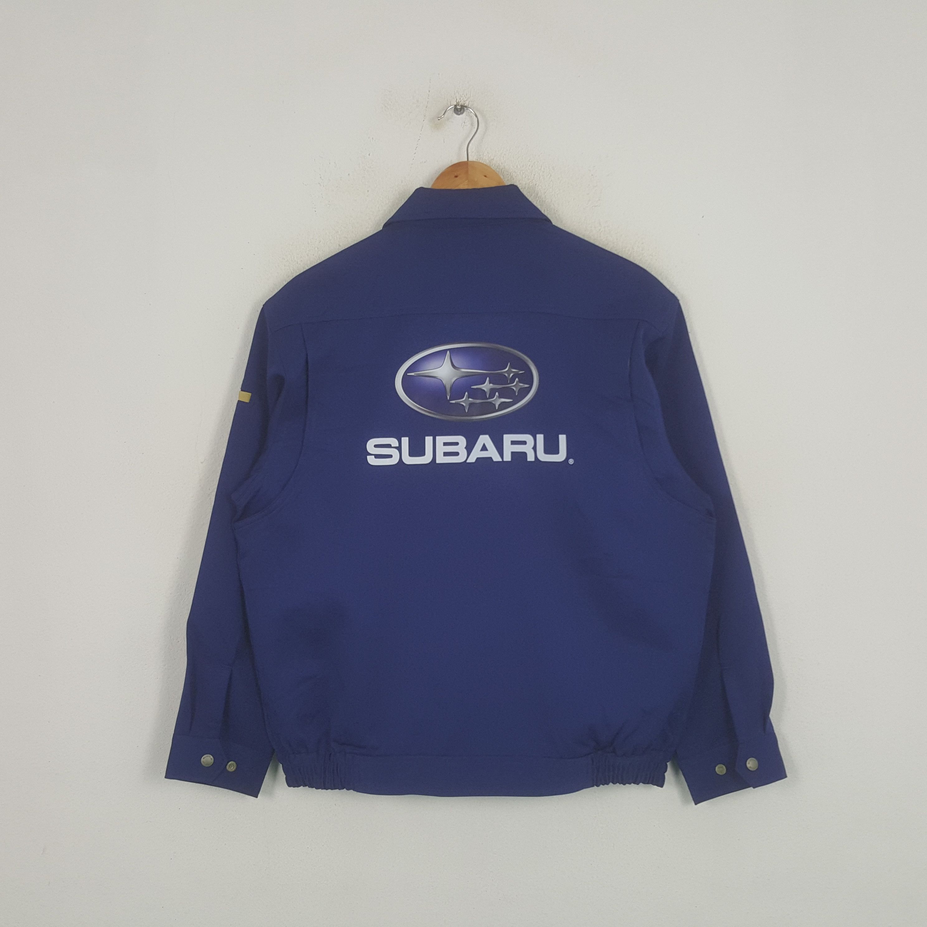 Vintage Subaru Japanese Rally Team Custom Art Jacket
