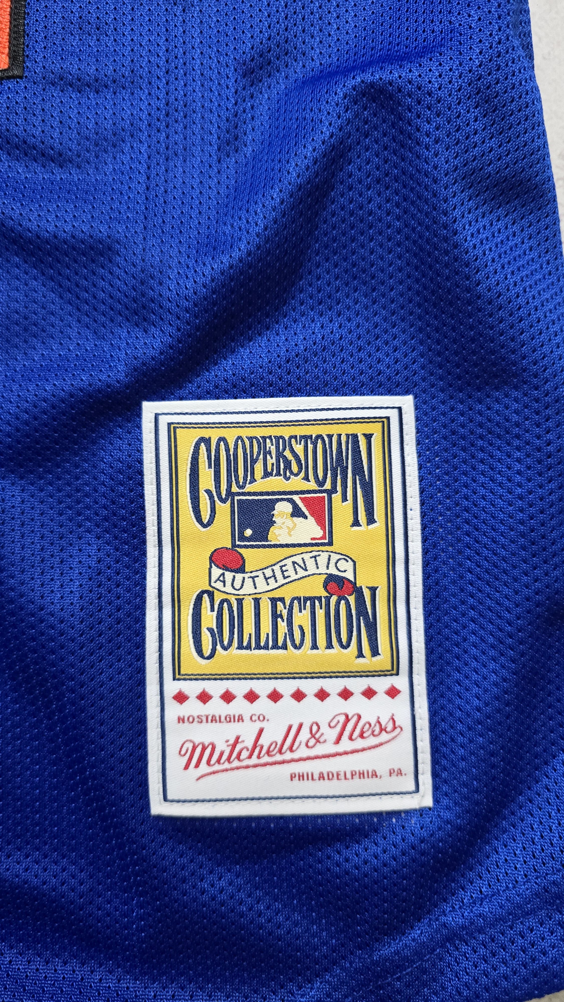 Mitchell & Ness Mike Piazza New York Mets 1999 Button Jersey Size US XXL / EU 58 / 5 - 13 Thumbnail