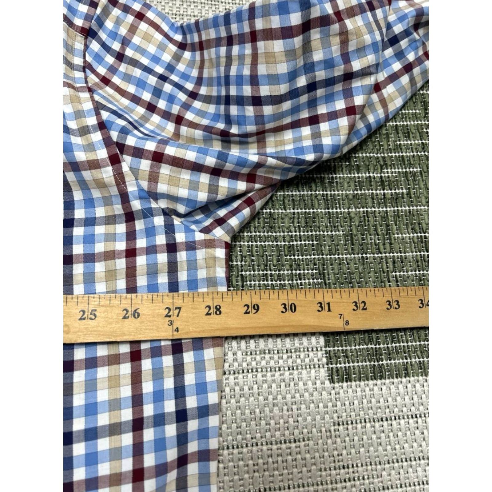 Peter Millar Peter Millar Shirt Mens XXL Multicolor Cotton Check Chest Pocket Button Down Size US XXL / EU 58 / 5 - 7 Thumbnail