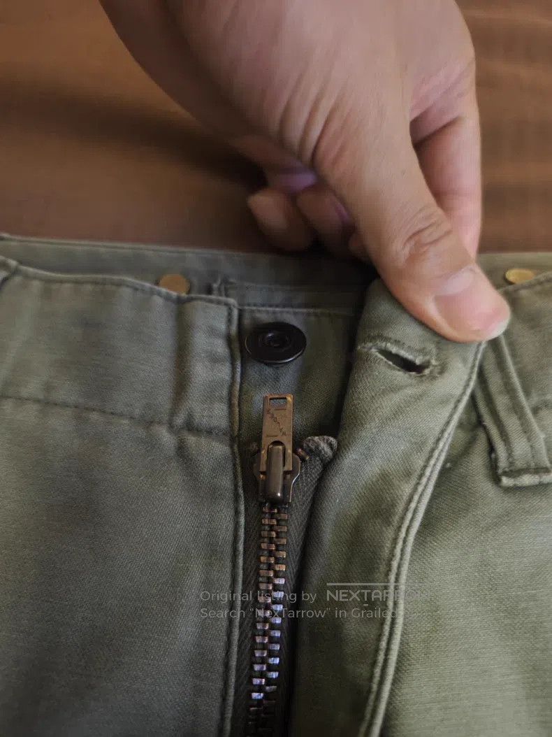 Nigel Cabourn Nigel Cabourn Military-style trousers Size US 32 / EU 48 - 3 Thumbnail