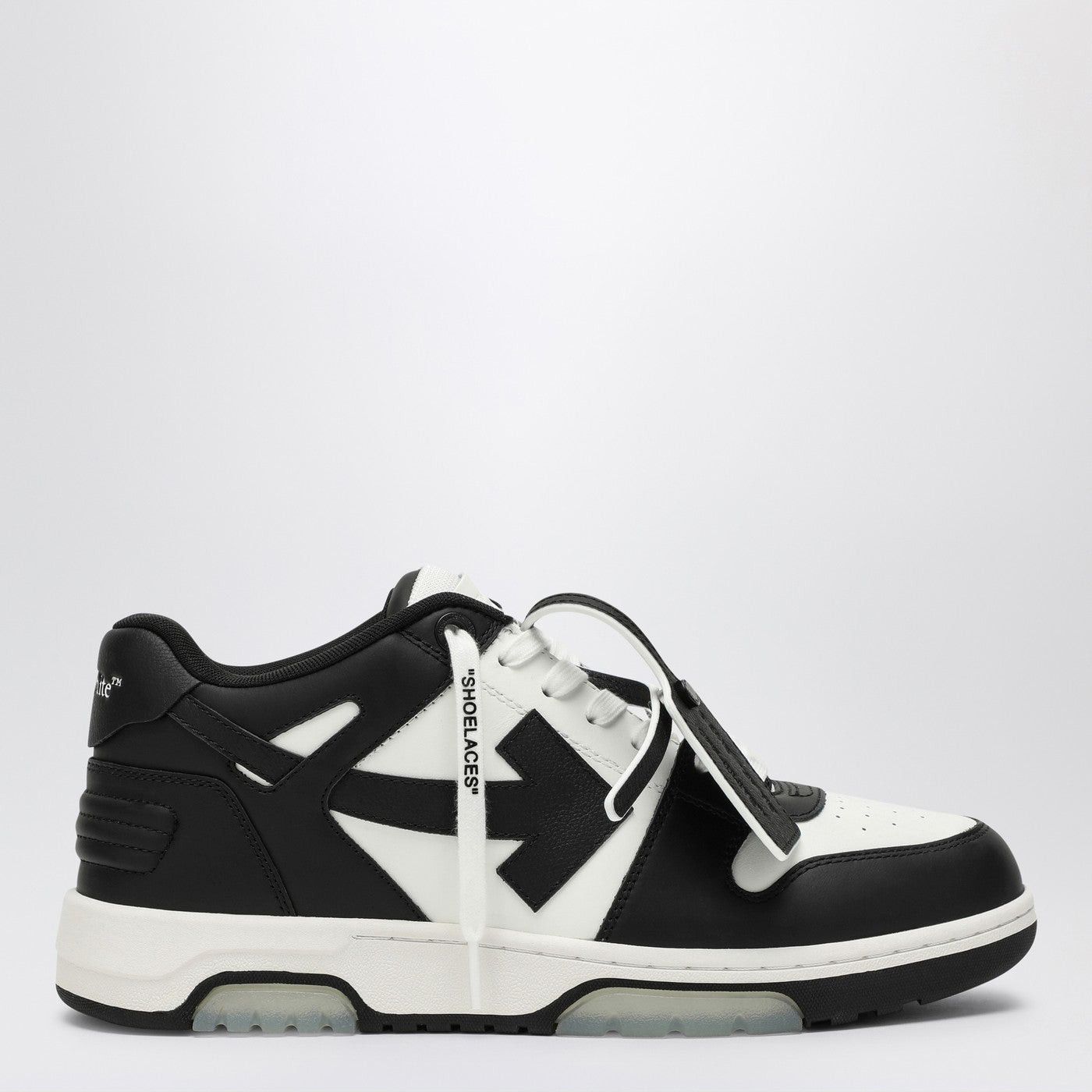 Off-White Off-White Out Of Office White/Black Sneakers Size US 12 / EU 45 - 1 Thumbnail