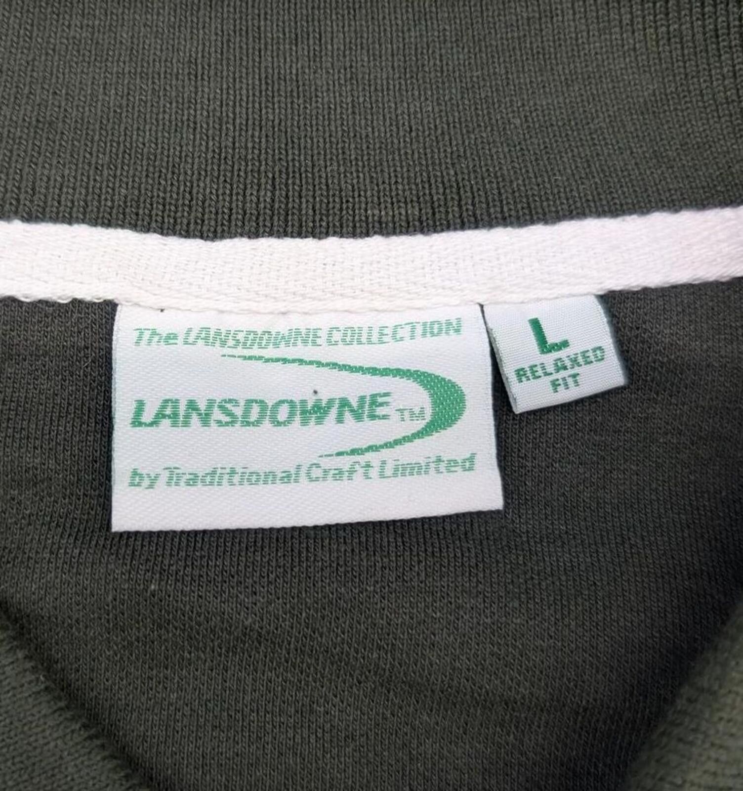 Rugby Ralph Lauren Lansdowne Ireland National Team Green Rugby Polo Jersey Size US L / EU 52-54 / 3 - 3 Thumbnail