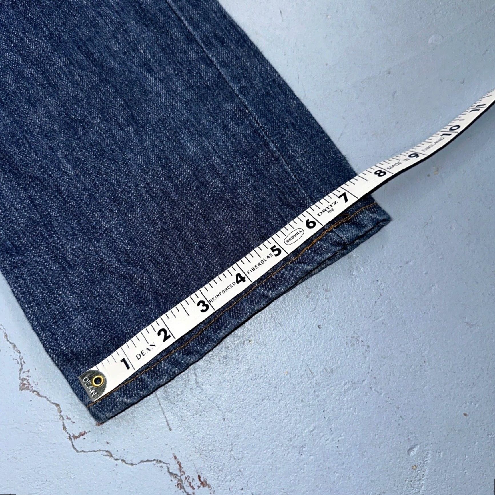 Vintage VINTAGE 1970s VTG Workwear Denim Jeans 30x29 | 501 High Rise Talon Jeans Men's Blue Cotton Denim Workwear Regular 70s 80s 90s Retro Western USA Size US 30 / EU 46 - 5 Thumbnail