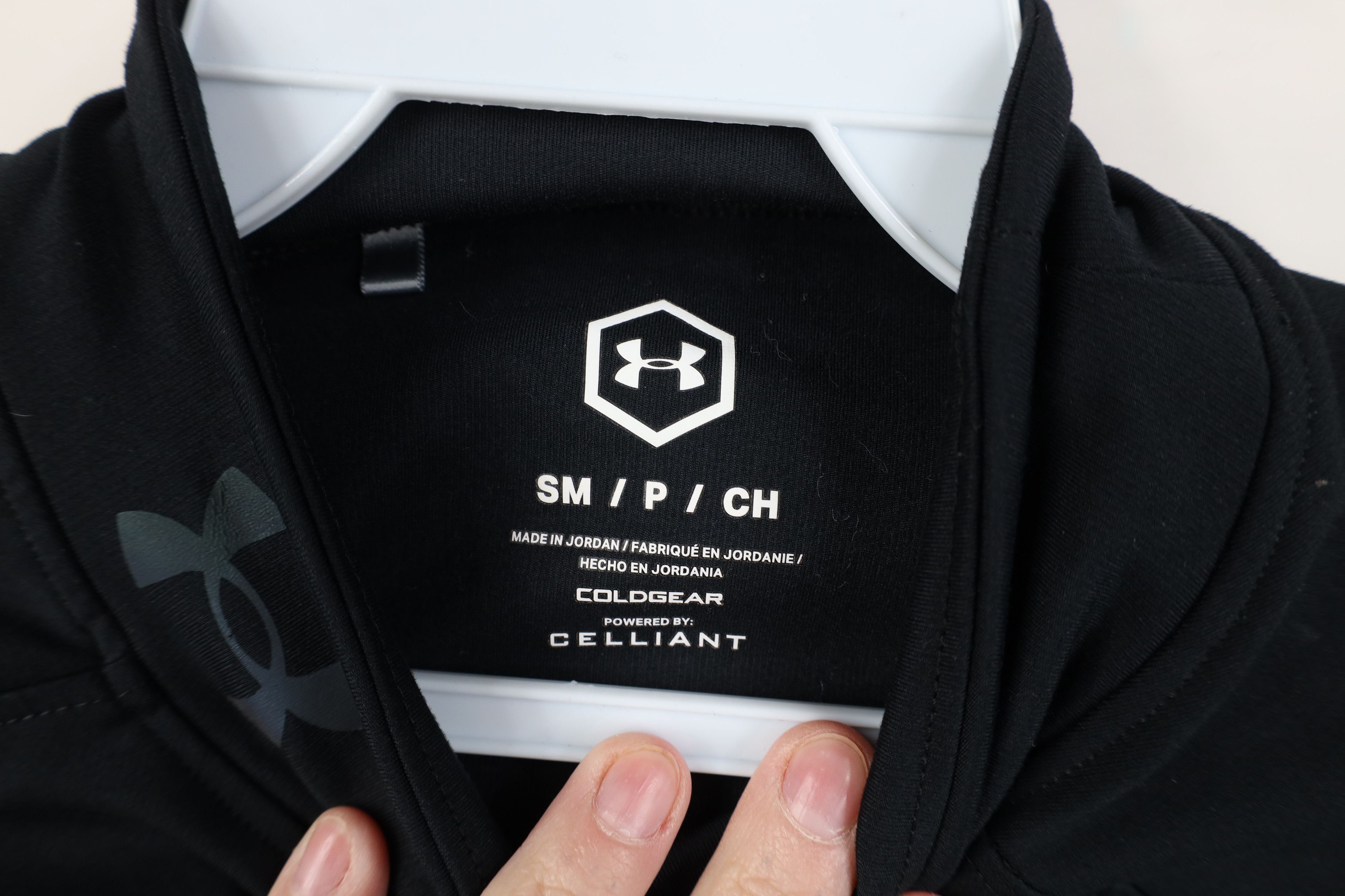 Under Armour Under Armour Celliant Compression Mock Neck T-Shirt Black Size US S / EU 44-46 / 1 - 6 Thumbnail