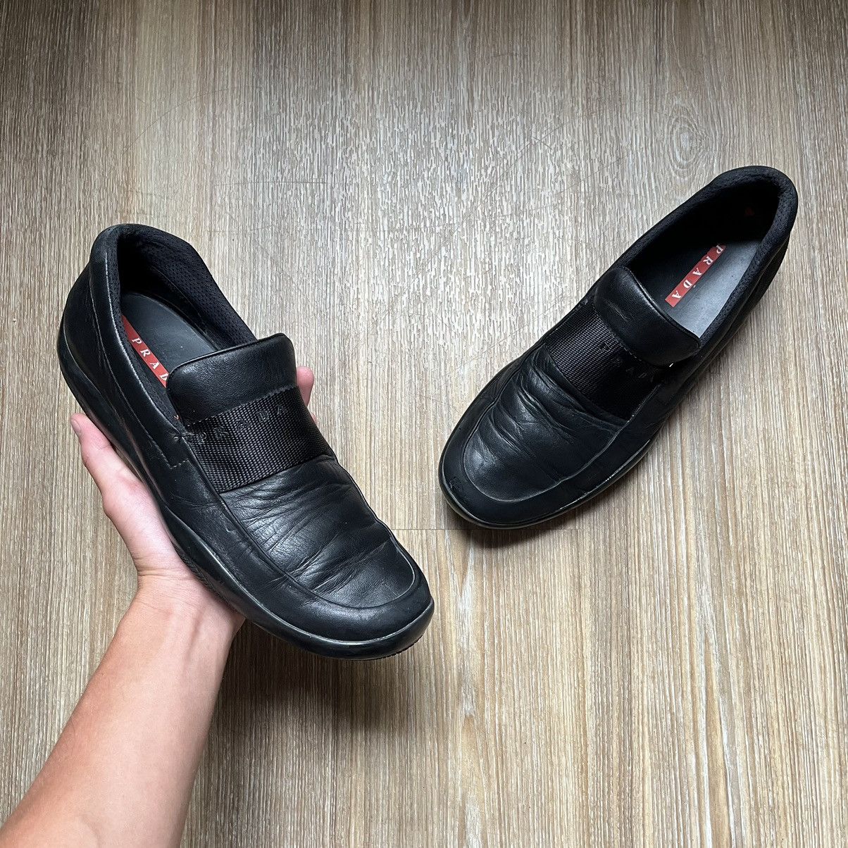 Prada × Vintage Vintage Prada Archive by ILGA 90s Chunky Leather