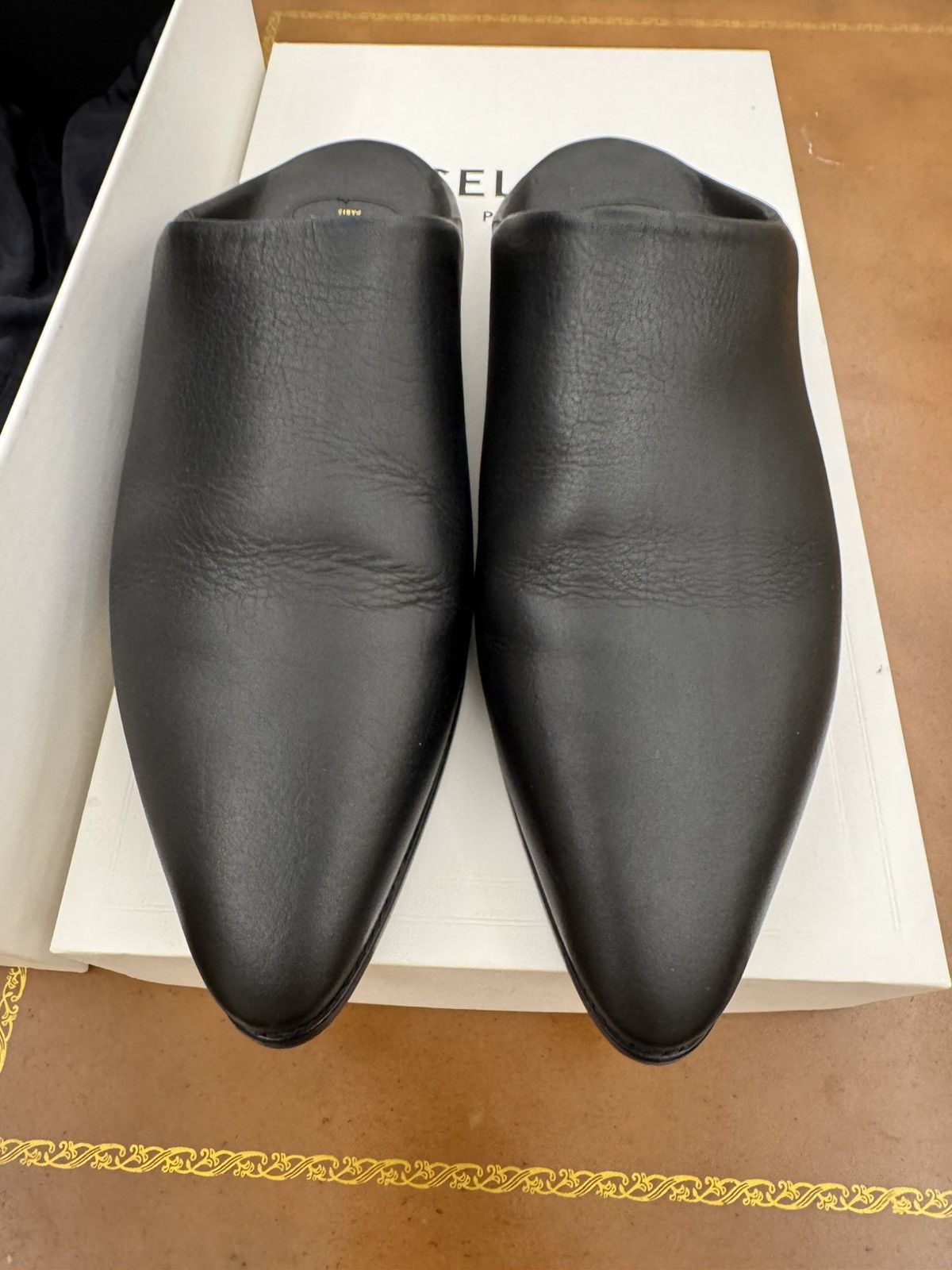Celine × Hedi Slimane Celine jacno babouche Size US 7 / EU 40 - 2 Thumbnail